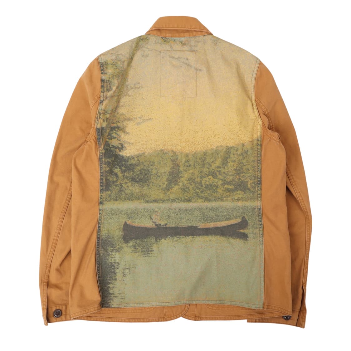 데님앤서플라이 리버맨 프린팅 캔버스 워크 자켓 상품이미지5