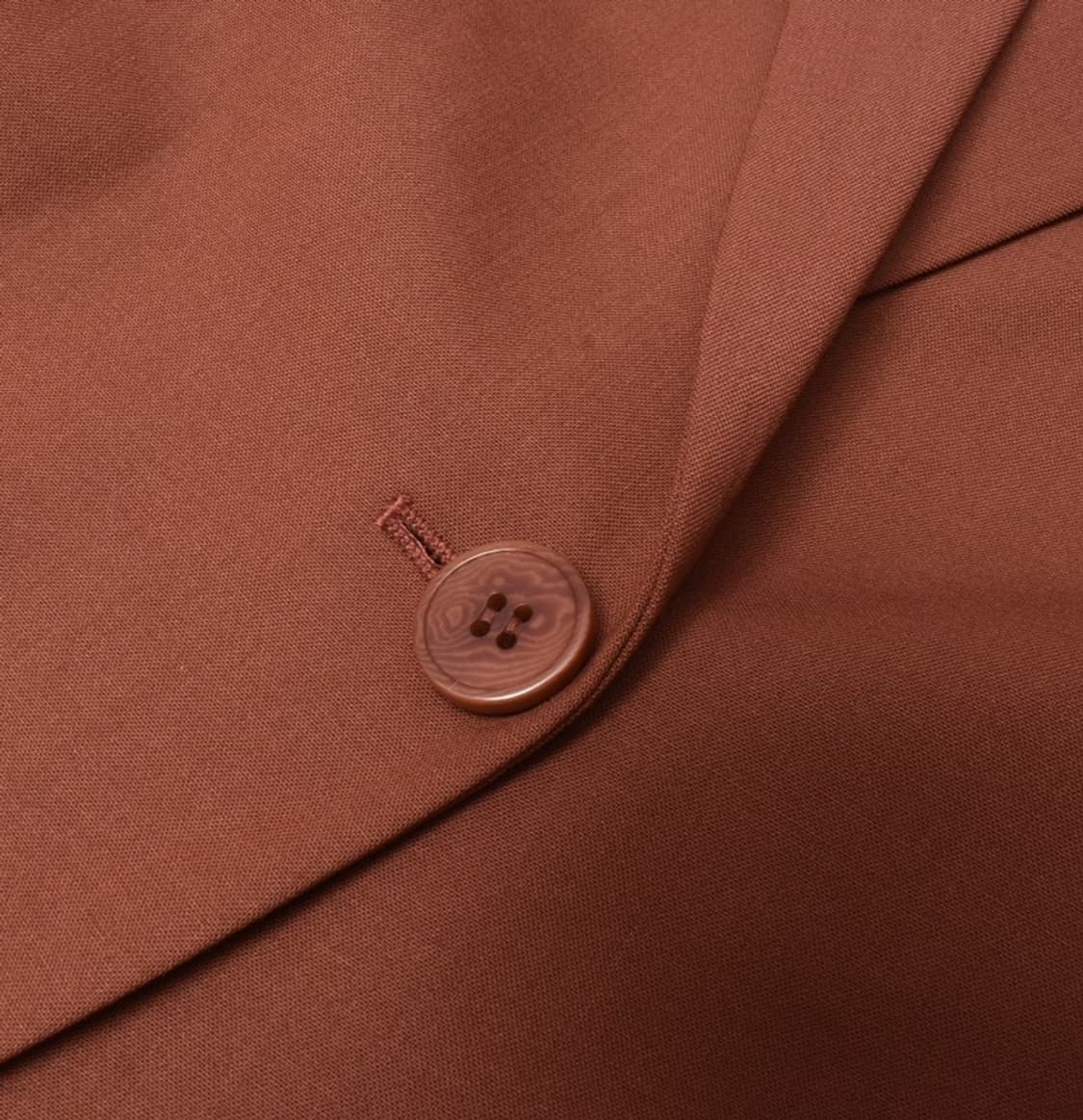 띠어리 카라 세미 정장 원버튼 블레이저 자켓 0 상품이미지5