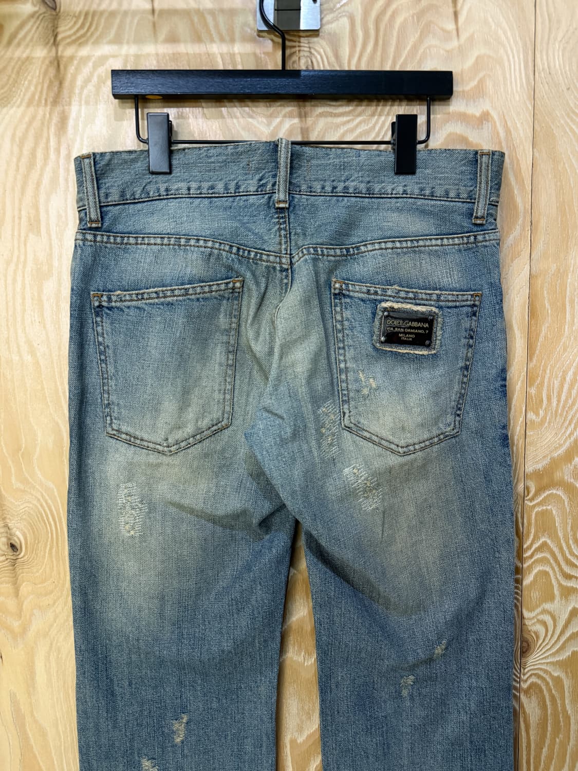 돌체앤가바나 데미지드 데님 팬츠 상품이미지7