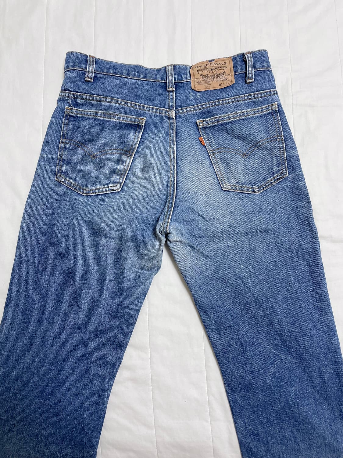 리바이스 80s 517 부츠컷 중청 벨바텀 상품이미지6