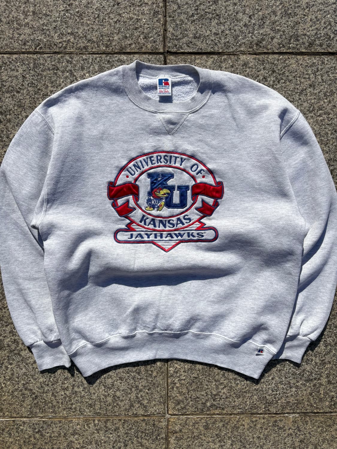 90s 러셀 애슬래틱 캔자스 맨투맨 스웻셔츠 상품이미지1
