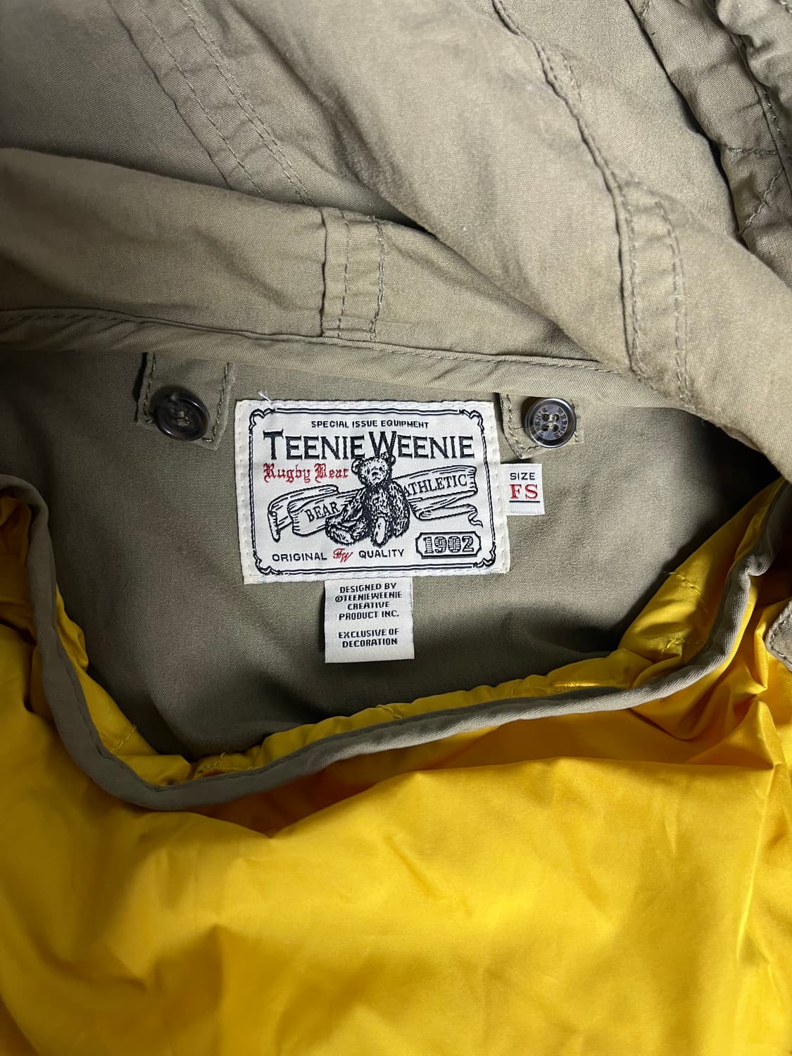 티니위니 라이트 카키 모즈 자켓 FREE 상품이미지3