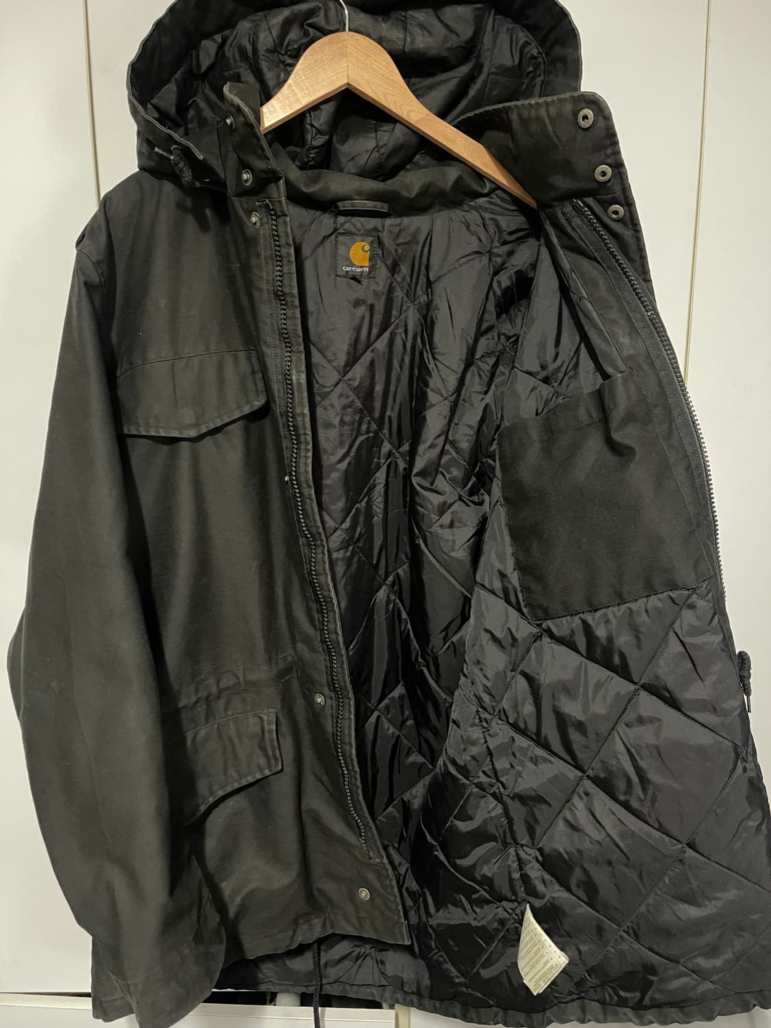 칼하트 히크만 코트 XL 블랙 상품이미지4