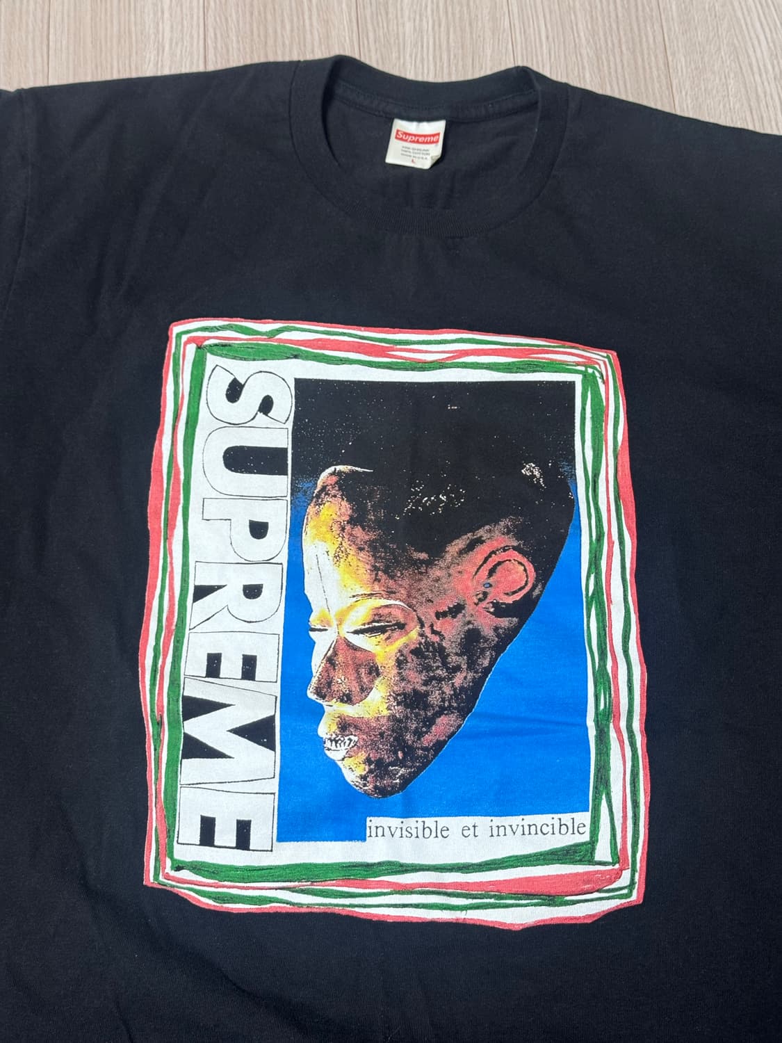 슈프림 mask 반팔티 블랙 L 상품이미지2