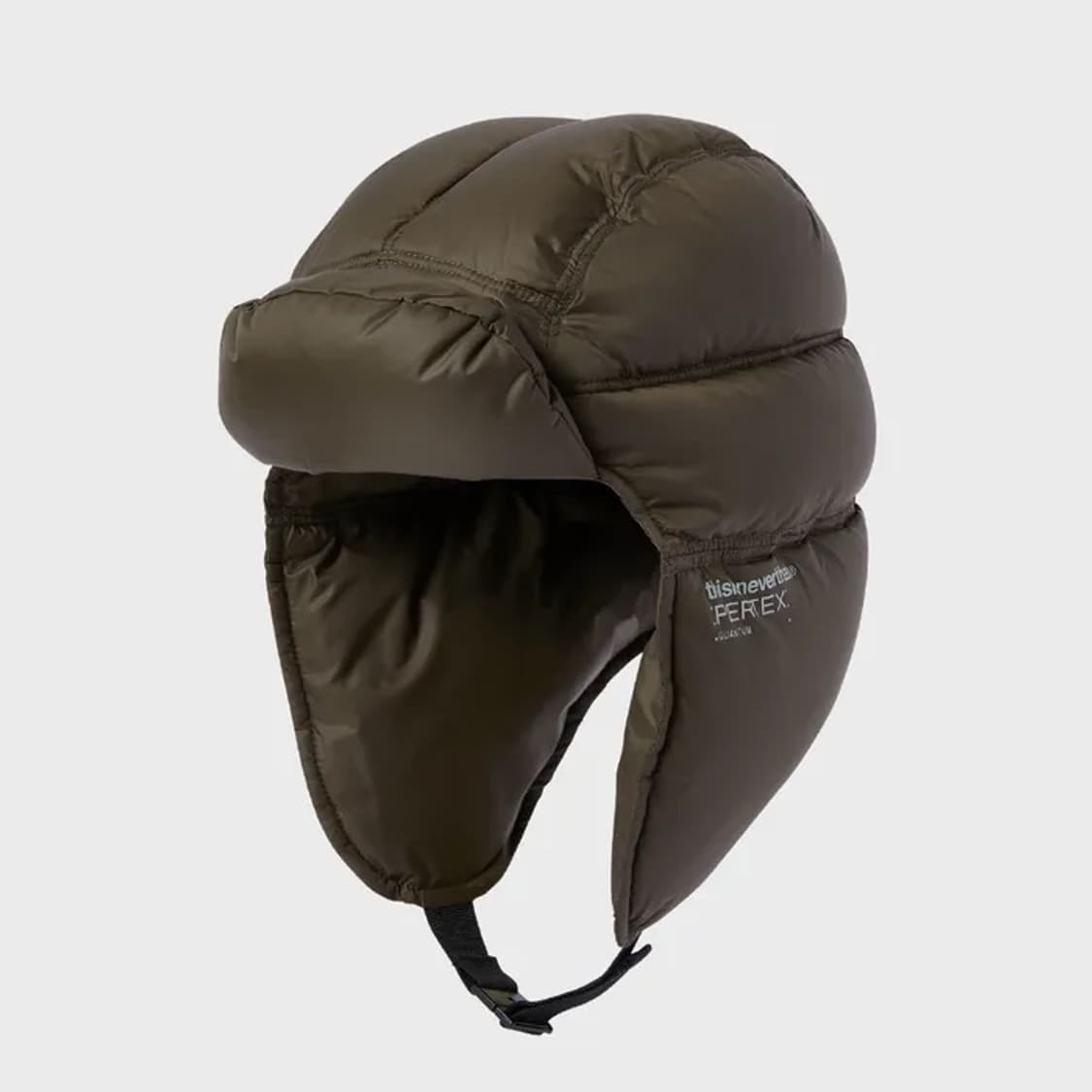 디스이즈네버댓 패디드 트루퍼 햇 브라운 상품이미지1