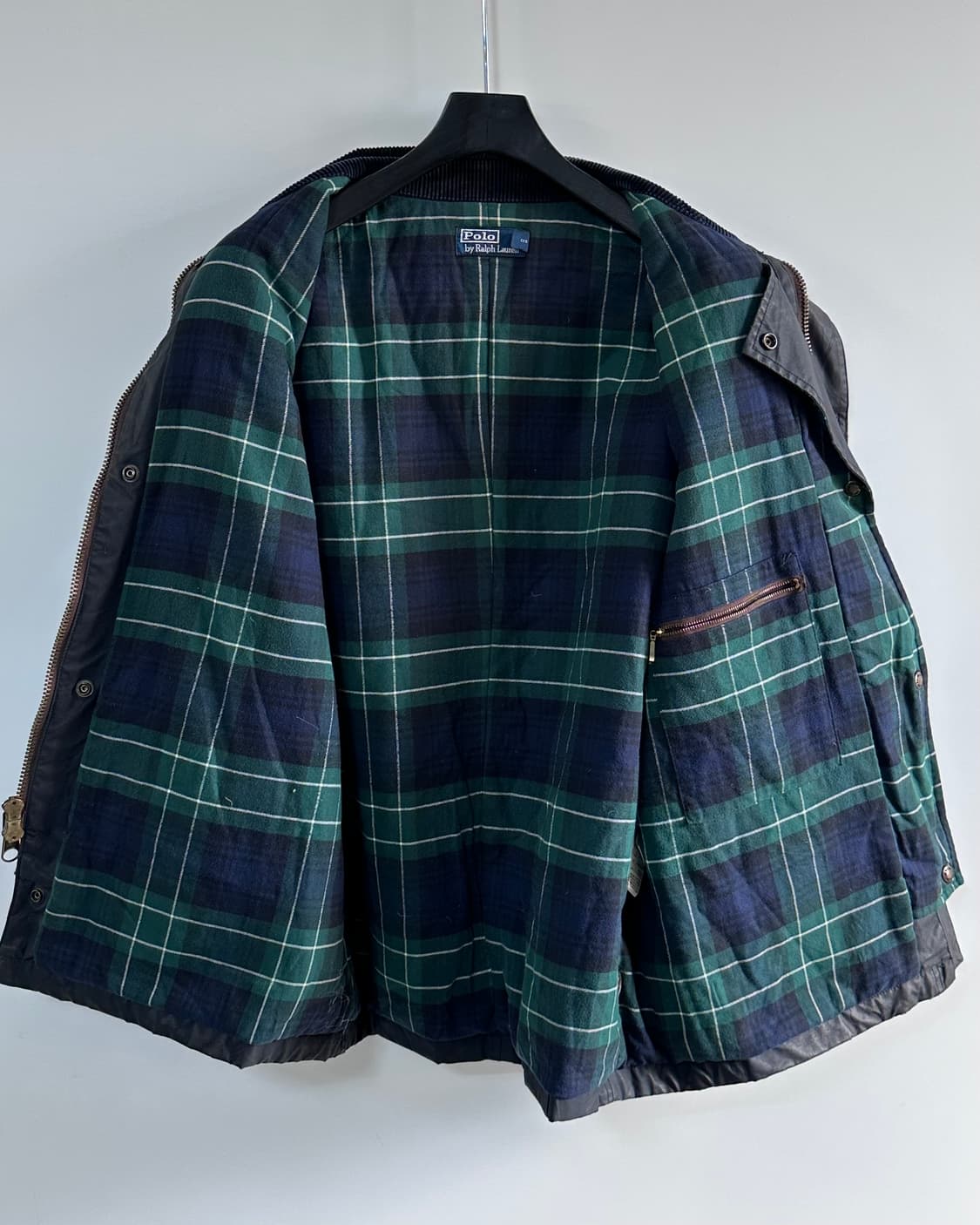 폴로 왁스드 코튼 모호크 헌팅 자켓 (va.100) 상품이미지4