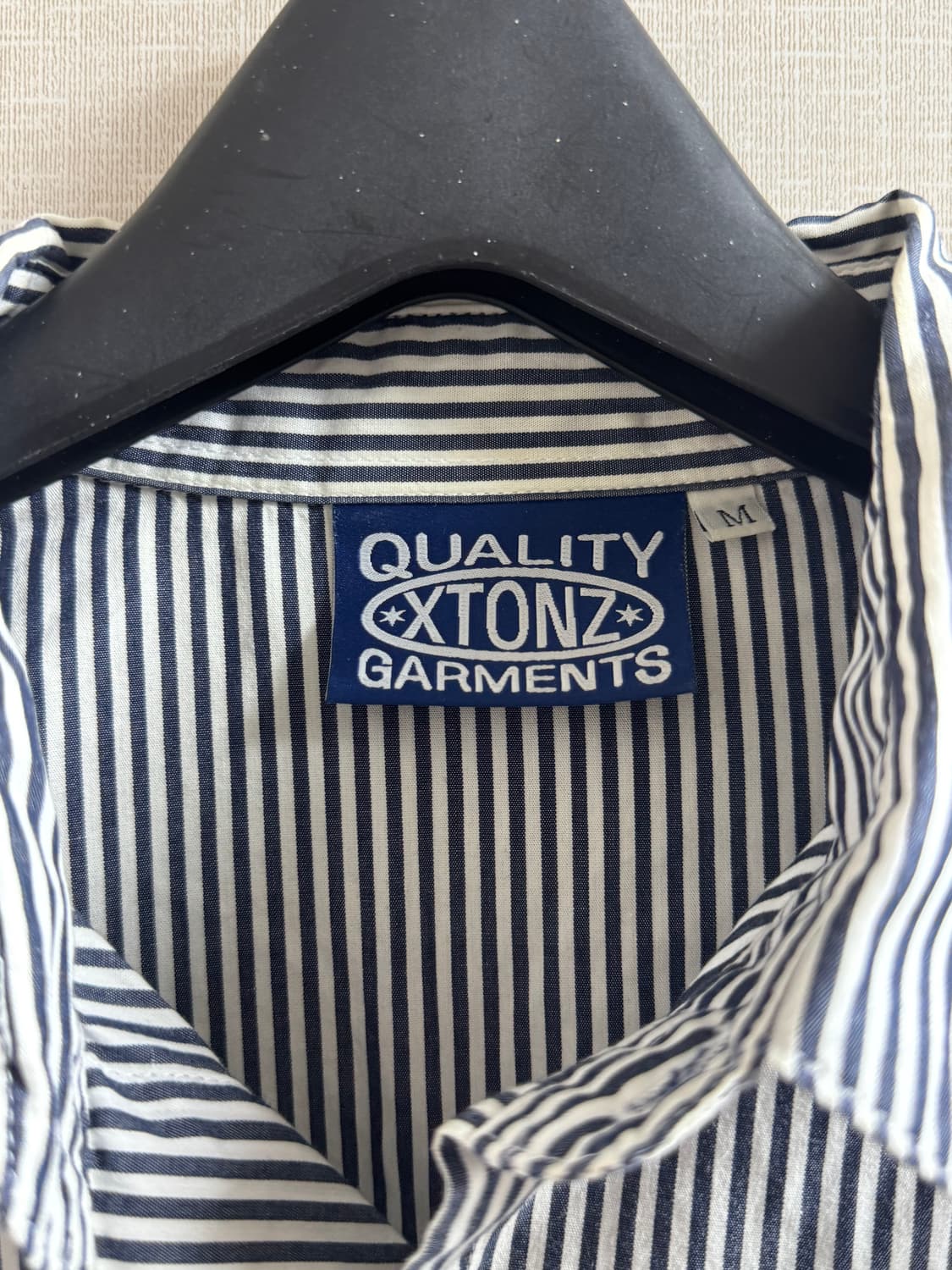 엑스톤즈/스트라이프 셔츠/ M 상품이미지2