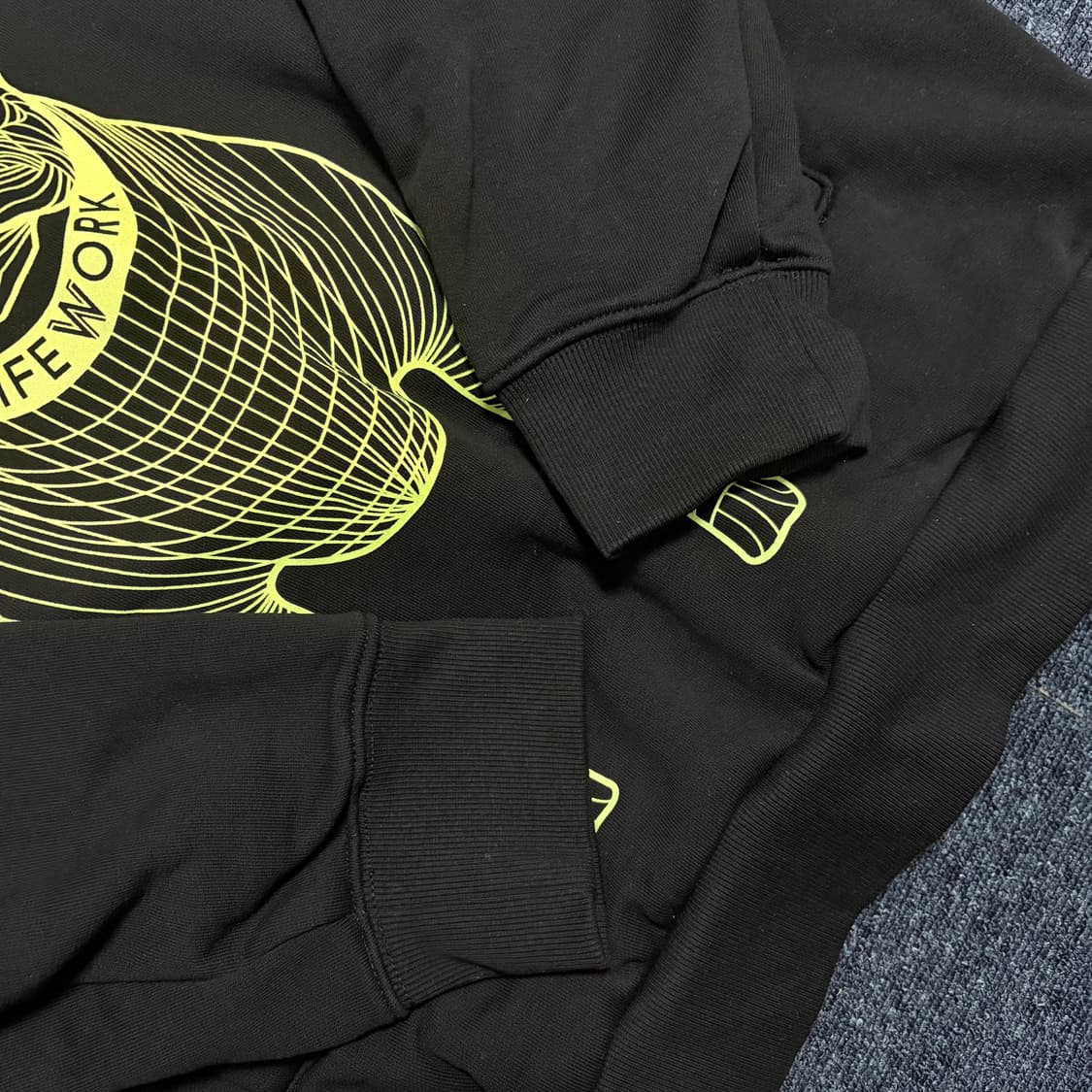 라이프워크 빅로고 후드티 상품이미지2