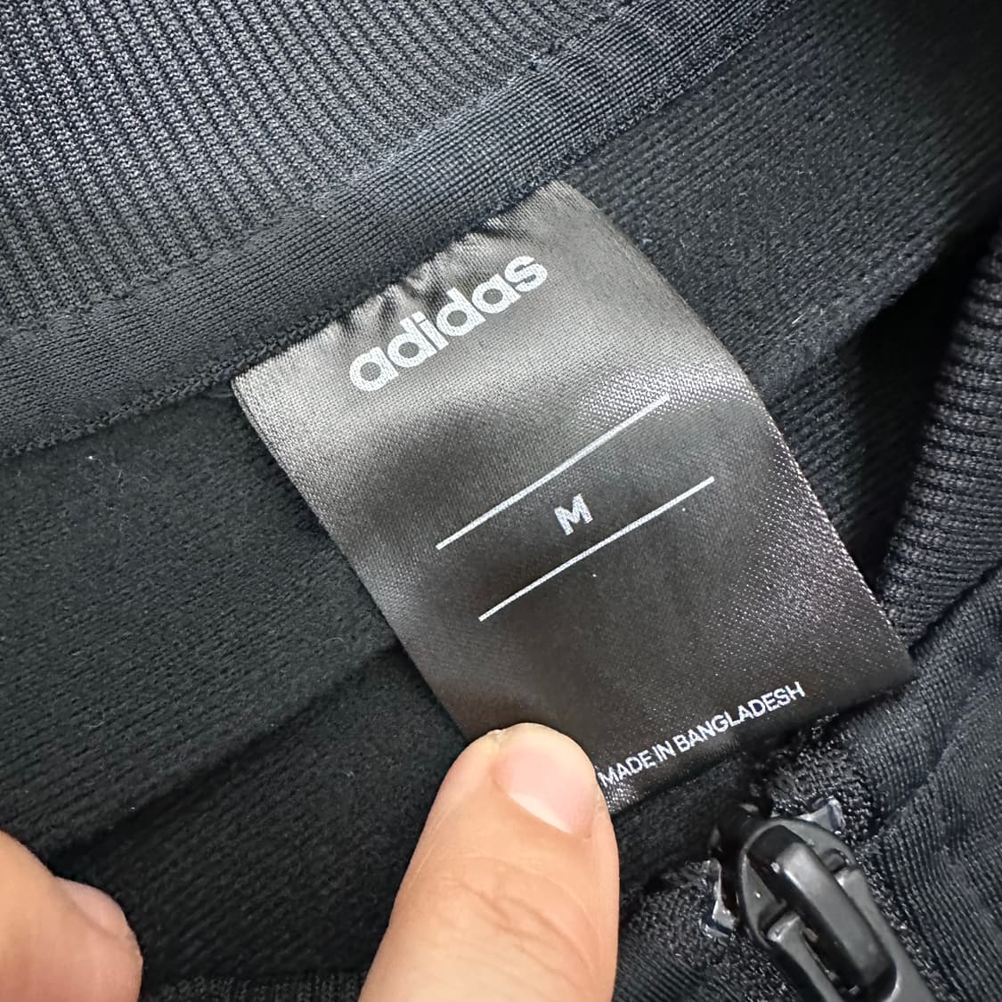 아디다스 여성 집업 트랙탑 져지 블랙 M 상품이미지4
