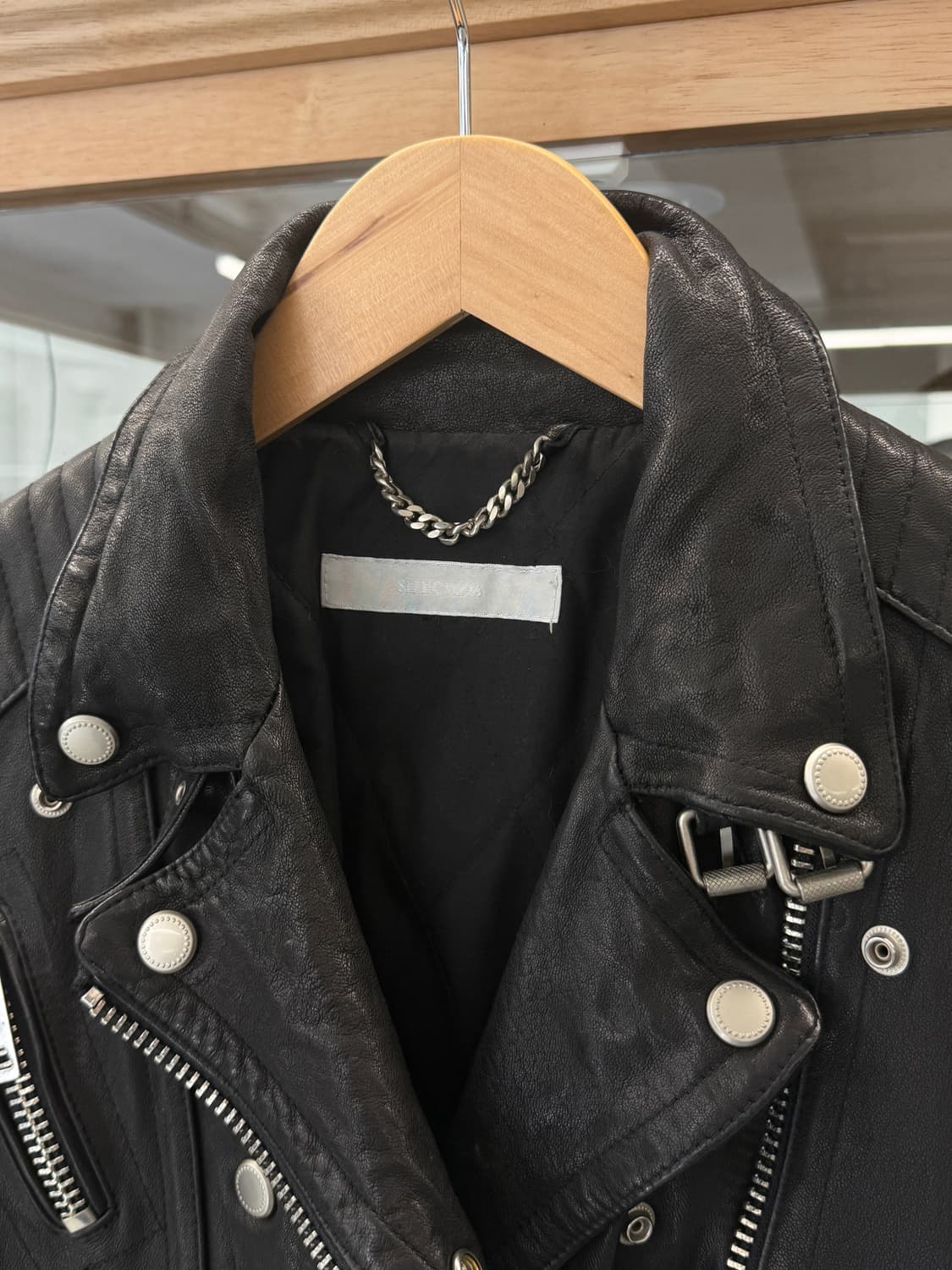 double biker jacket  상품이미지3