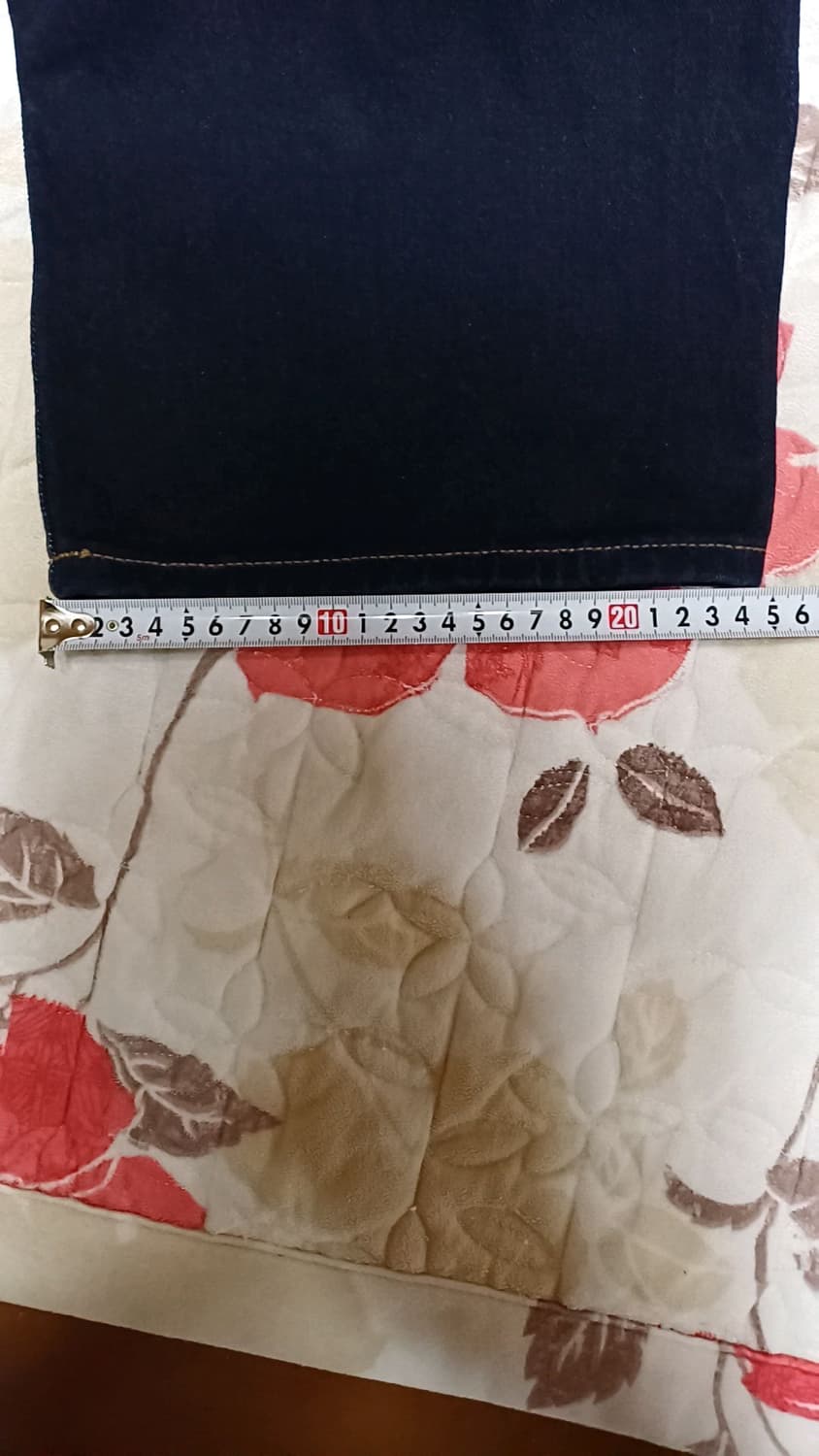 무신사 와이드 데님팬츠 실측31인치 기장105 상품이미지9