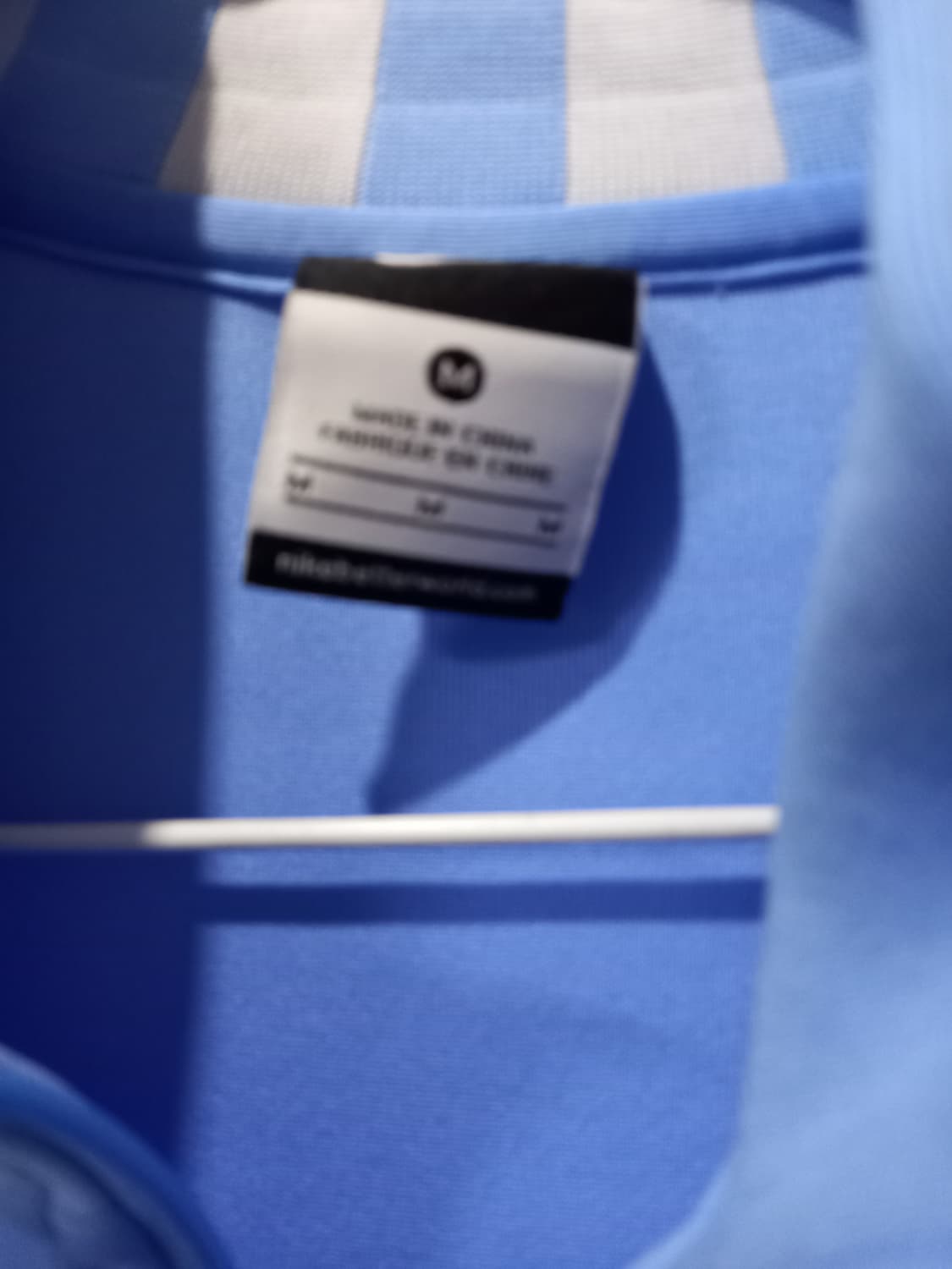 나이키 맨시티 스카이블루 트랙탑 저지 져지집업 95/M 상품이미지5