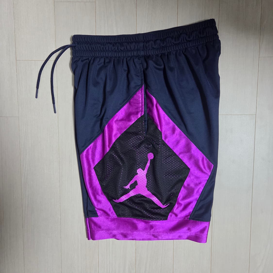 [asia L] 조던 다이아몬드 메쉬 반바지 쇼츠 네이비 / 퍼플 상품이미지3