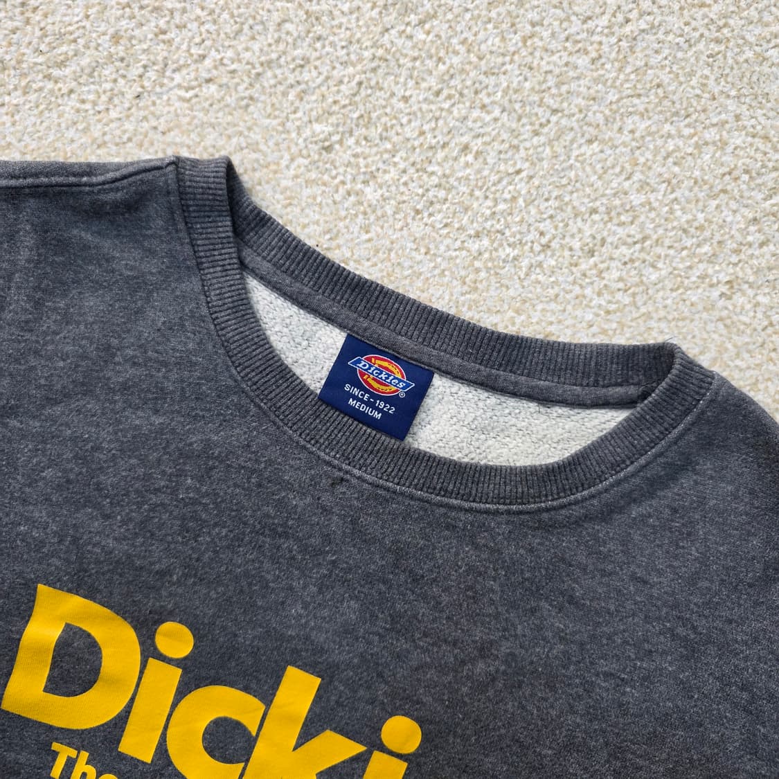 [M] 디키즈 기모 프린팅 로고 맨투맨 티셔츠 1217J1 상품이미지2