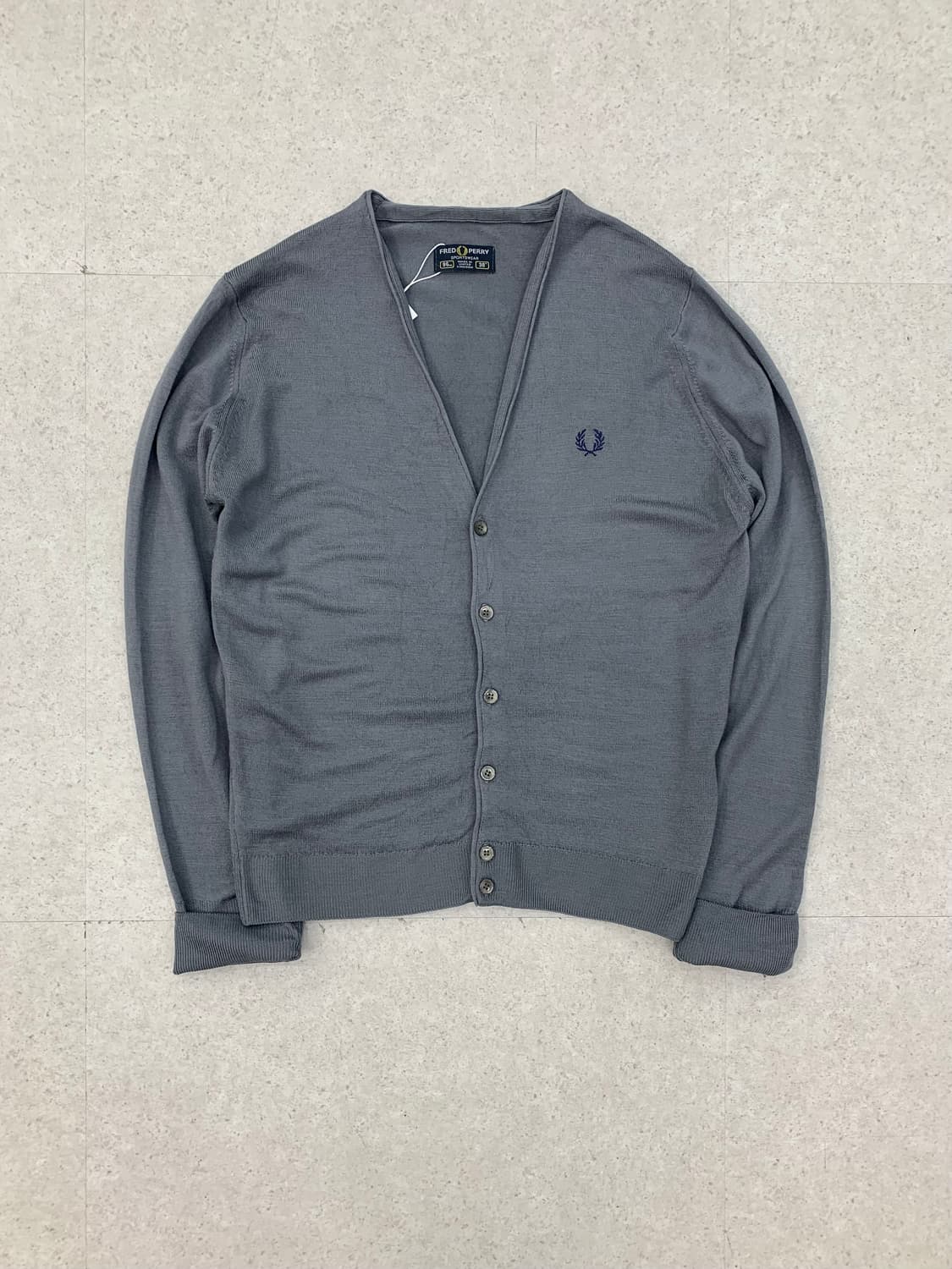 Fred perry 프레드페리 울 니트가디건 상품이미지1