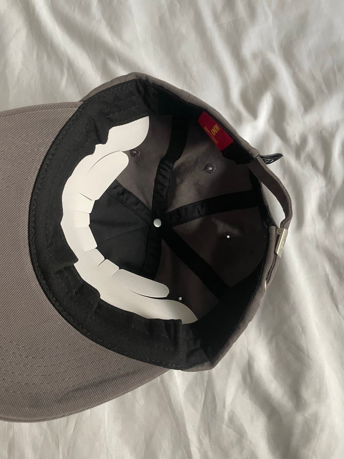 쿠코 kuko 로고 볼캡 그레이핑크 상품이미지3