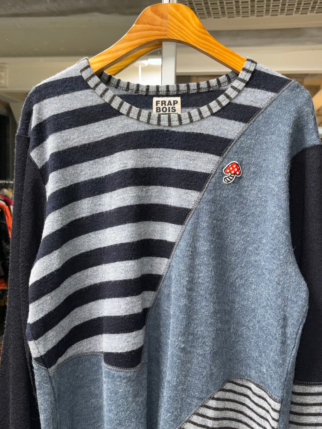 Frapbois 버섯 니트 상품이미지2