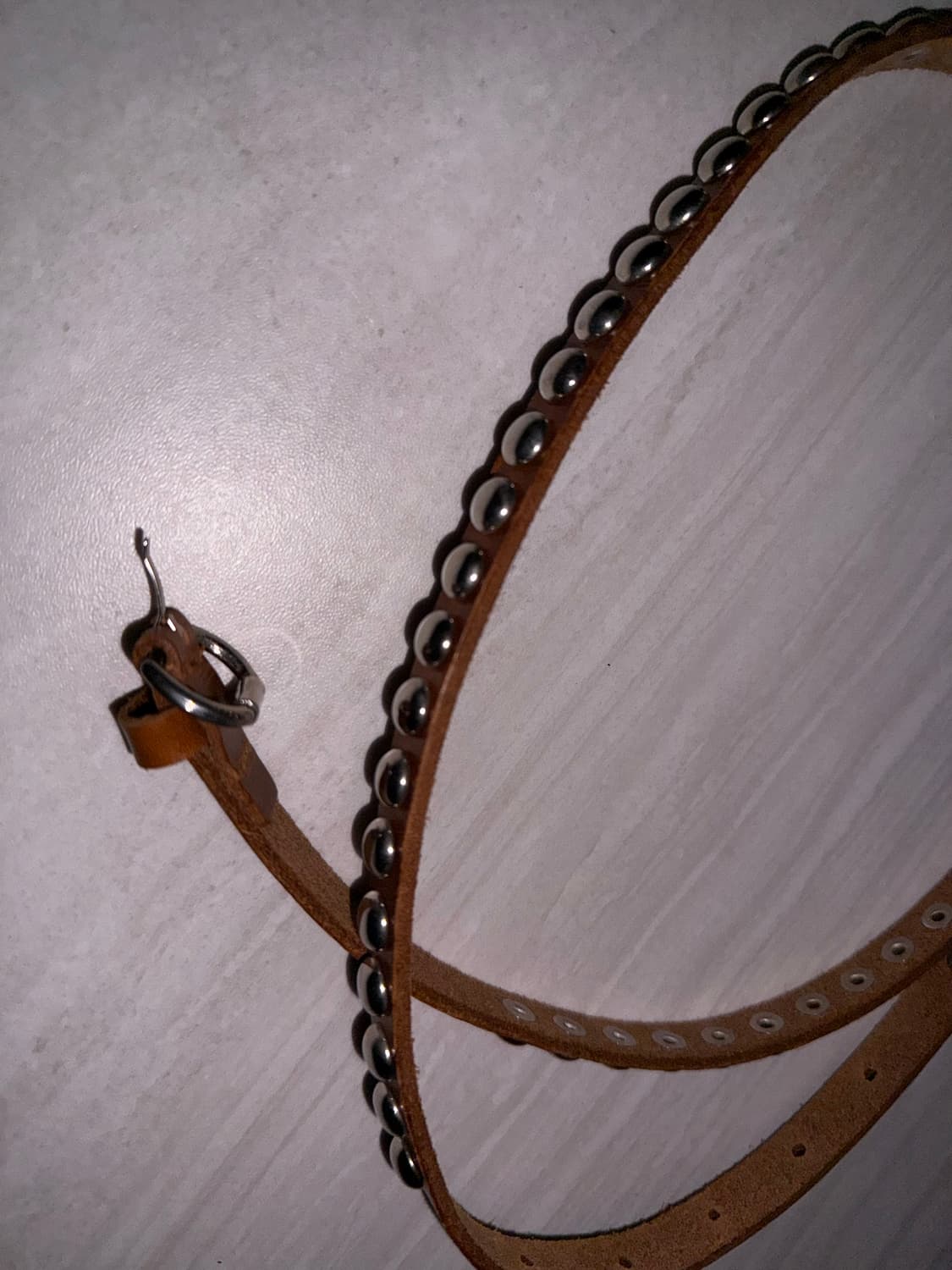 ꧁Silver circle belt꧂ 웨스턴 벨트 상품이미지2