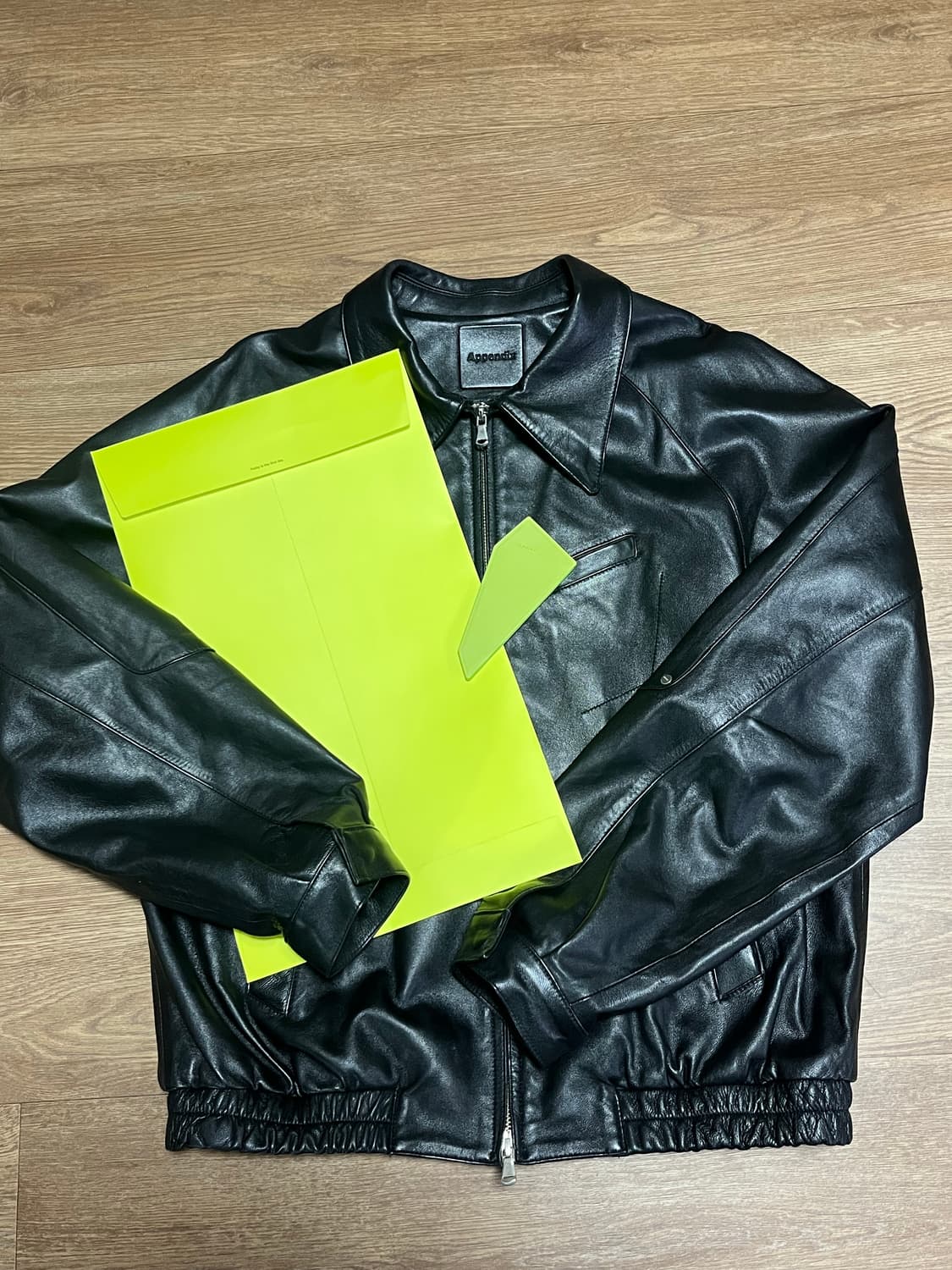 (46) 머듈 레더 초반 블루종 상품이미지2