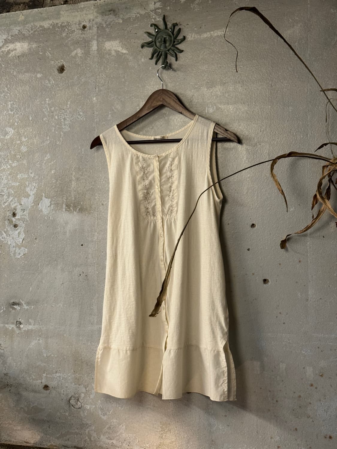 44-55 ) Lacifonelli Floral Stitch Dress 상품이미지1