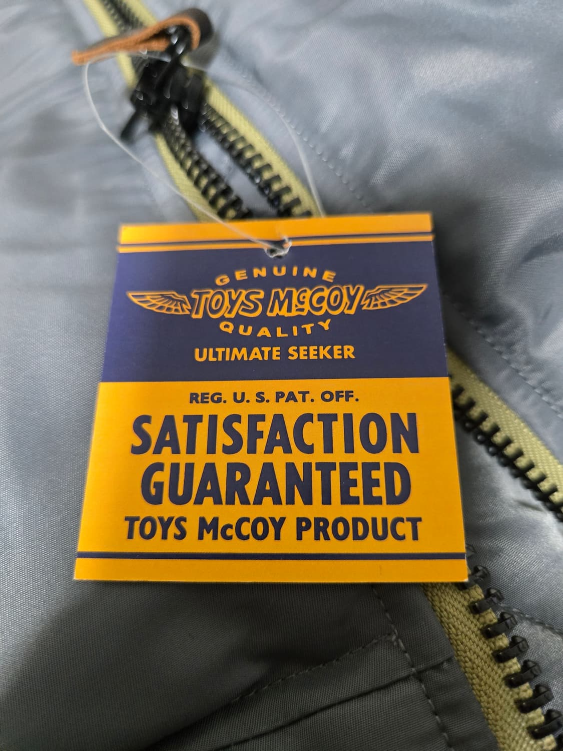 Toys McCoy MA-1 토이즈맥코이 스타일 항공 점퍼 S 새상품 상품이미지5