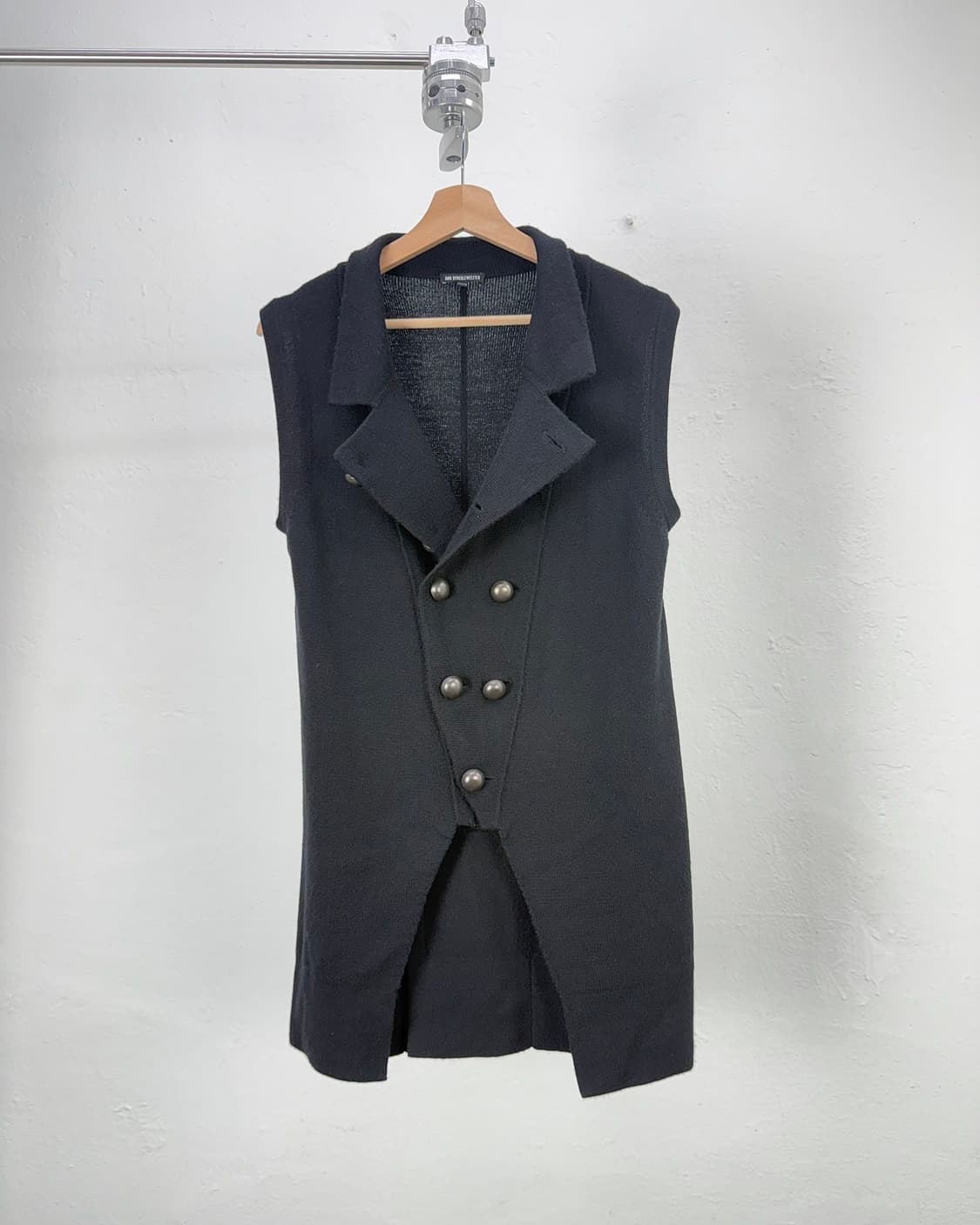 앤 드뮐미스터 블랙 브레스티드 하이넥 버튼 베스트 상품이미지2