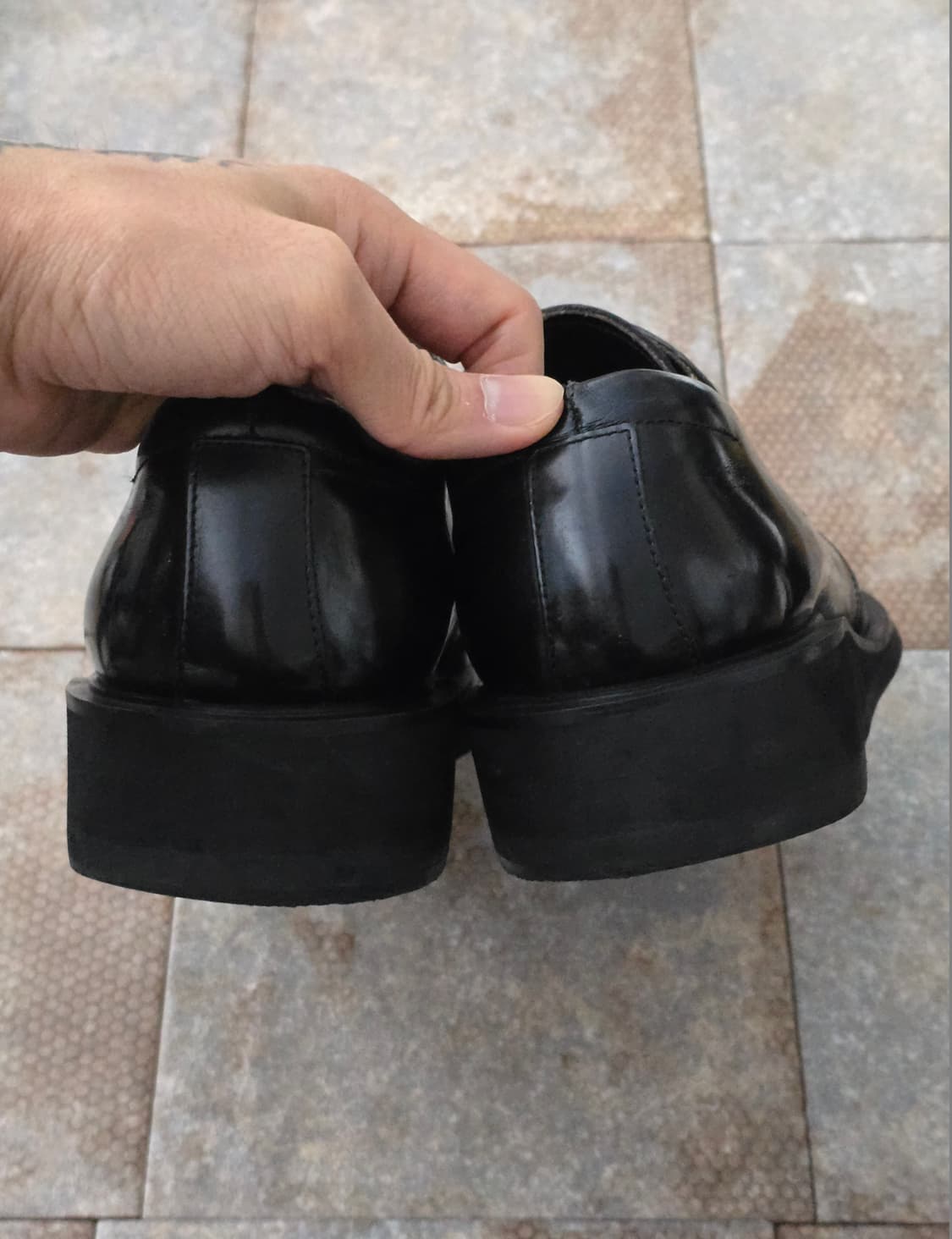 (270)소다 옴므 페이턴트 더비 슈즈 상품이미지7