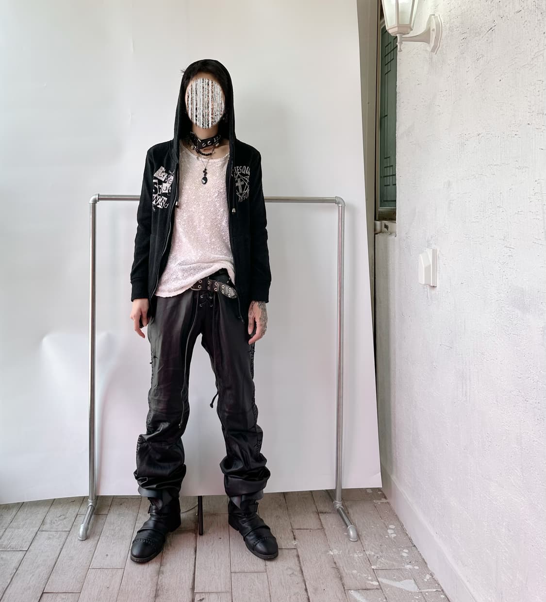 Ghost of harlem punk kint hooded 상품이미지3