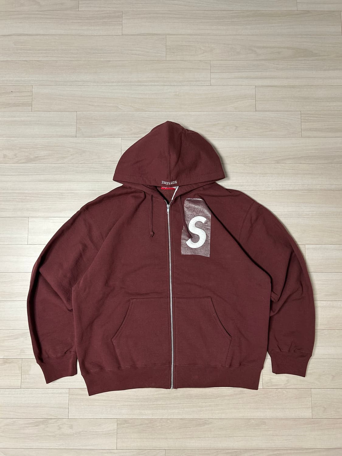 (XL) 슈프림 s로고 후드 집업 -24fw 상품이미지1