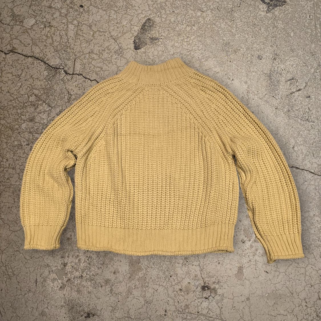 GU 래글런 모크넥 니트 스웨터 상품이미지7