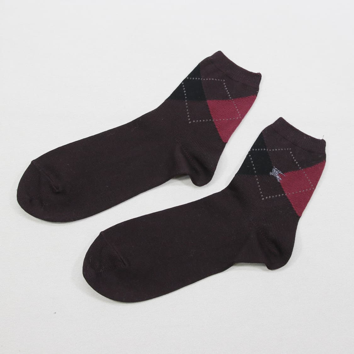 버버리 아가일 패턴 양말 (남성용) 상품이미지3