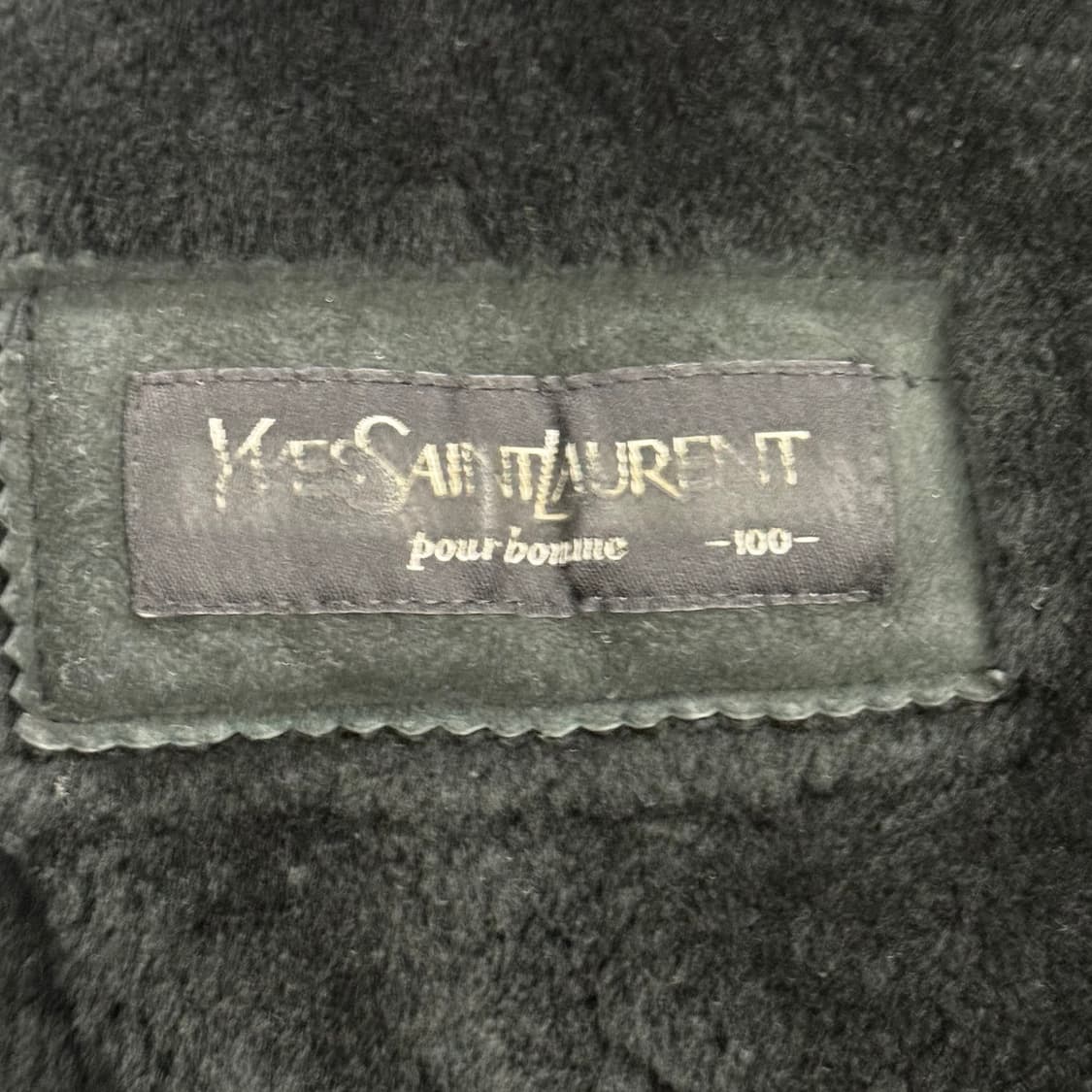 [ 정품/100 ] 입생로랑 YSL 스웨이드 무스탕 자켓 상품이미지5