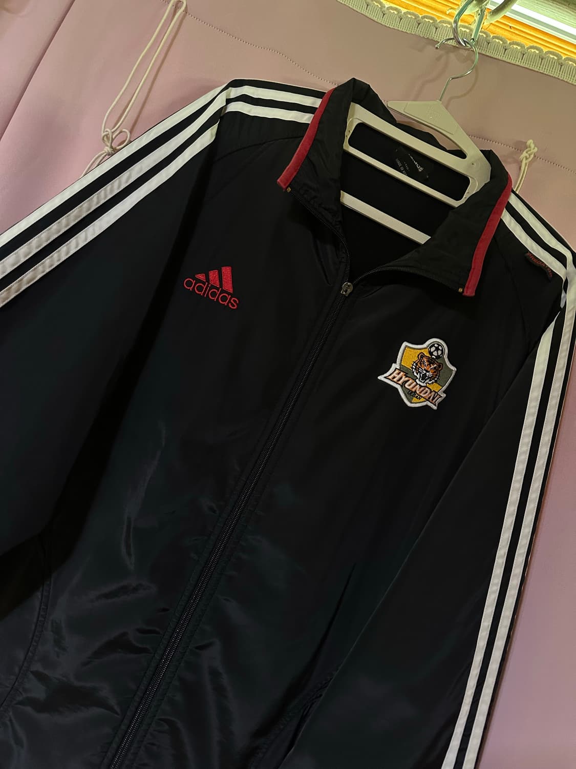 아디다스 울산 현대 바람막이 아디다스 블랙 바막 아디다스바람막이 집업 상품이미지2