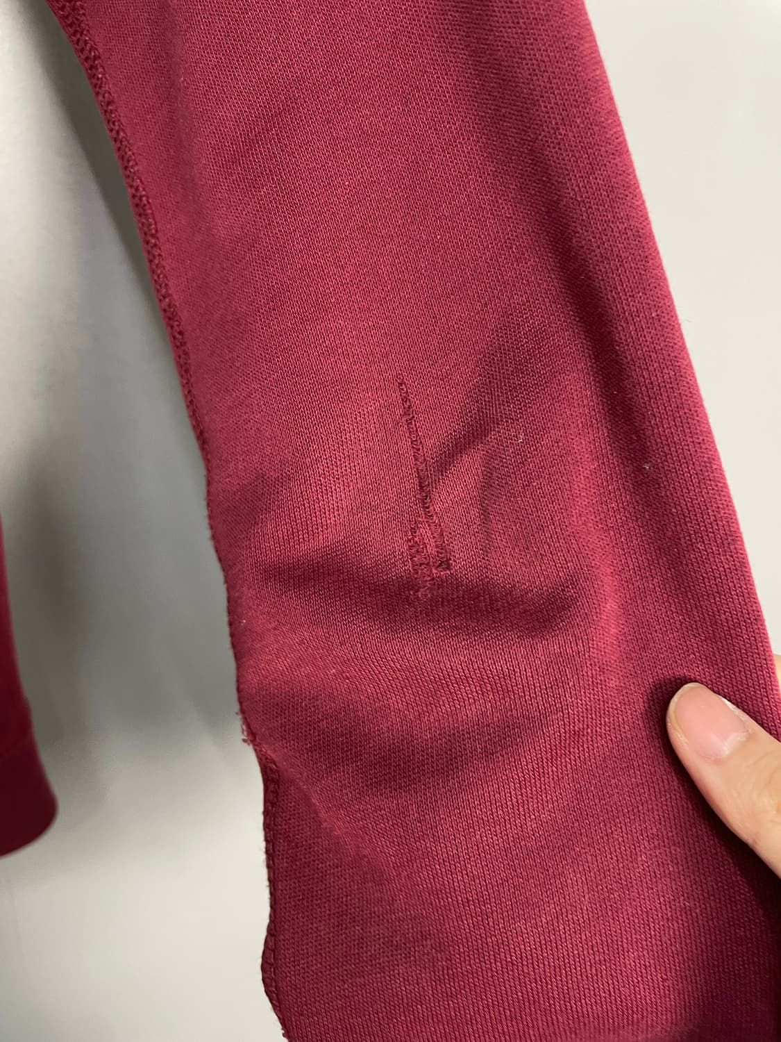 아베크롬비 버건디 후드집업 H1555 상품이미지8