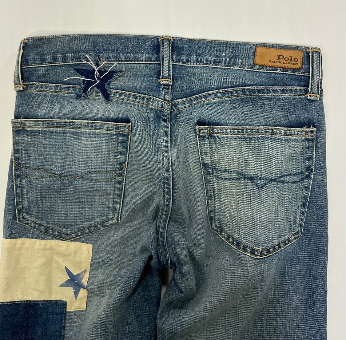 폴로 랄프로렌 패치워크 데님 팬츠 상품이미지6