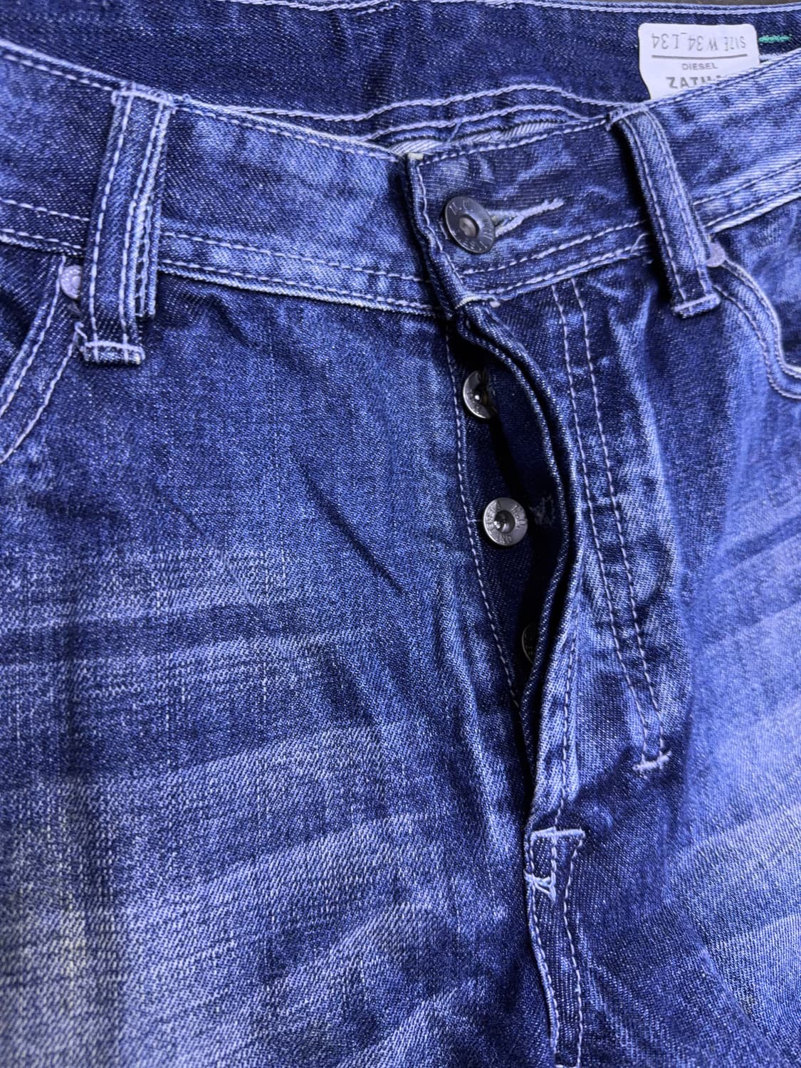 디젤 빈티지 워싱 부츠컷 플레어핏 청바지 데님팬츠 34 상품이미지3