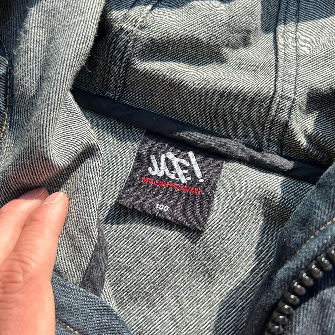 마자 플라바 후드 데님 자켓 상품이미지6