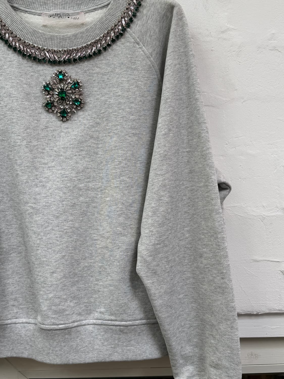 Giambattista Valli x H&M 엠벨리시드 스웨트셔츠 M 상품이미지3
