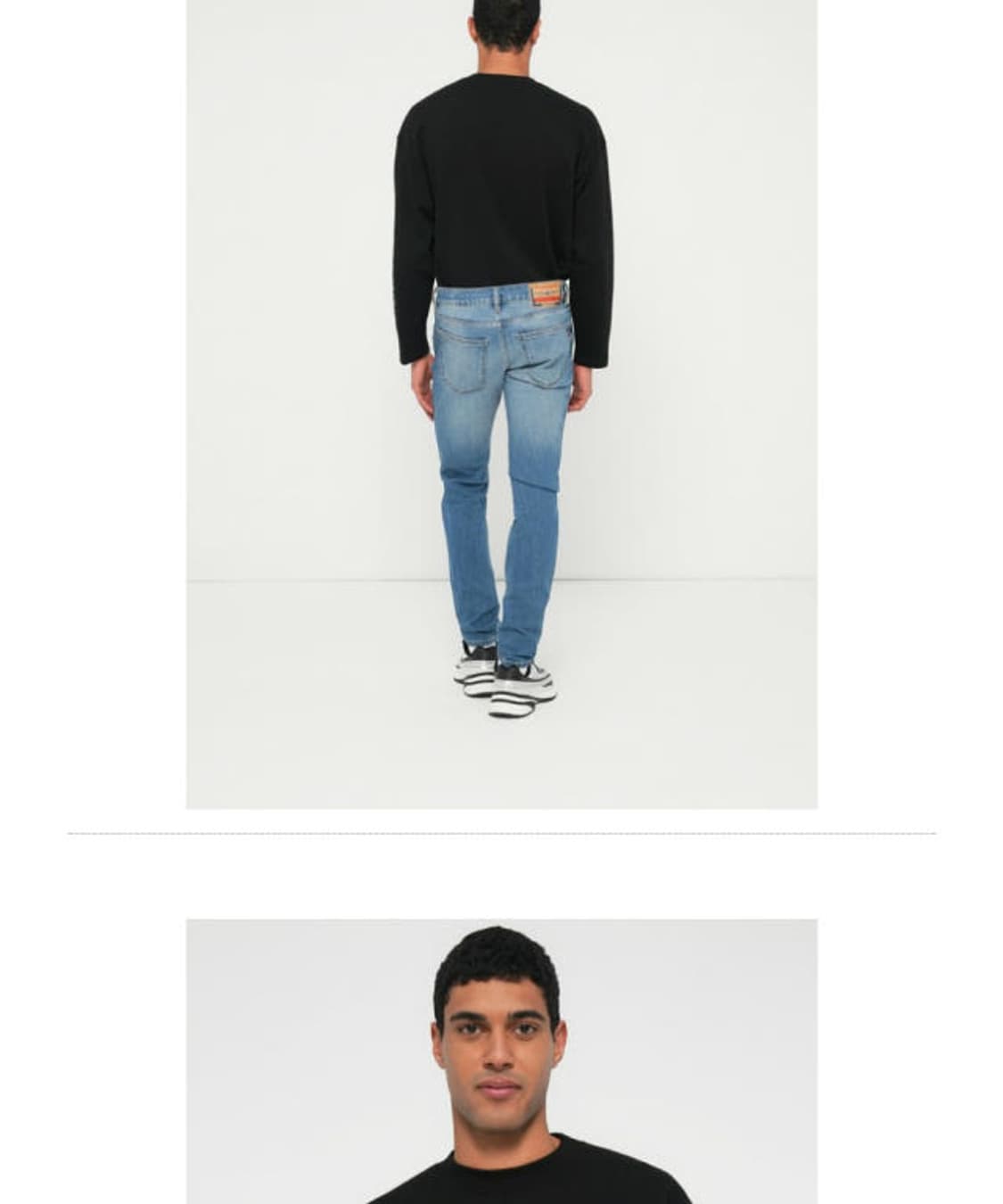 디젤 남자 스트럭트 슬림 핏 청바지 데님팬츠 진 01 상품이미지3