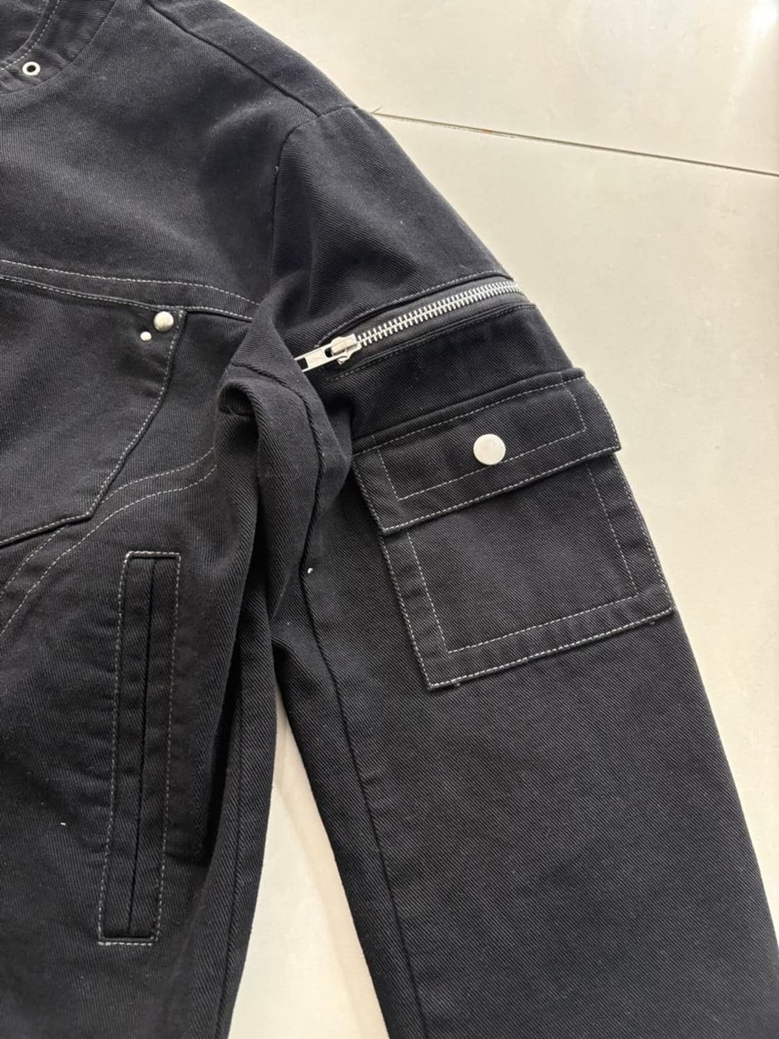 FRAGMENT PANEL SHORT BLOUSON 상품이미지6