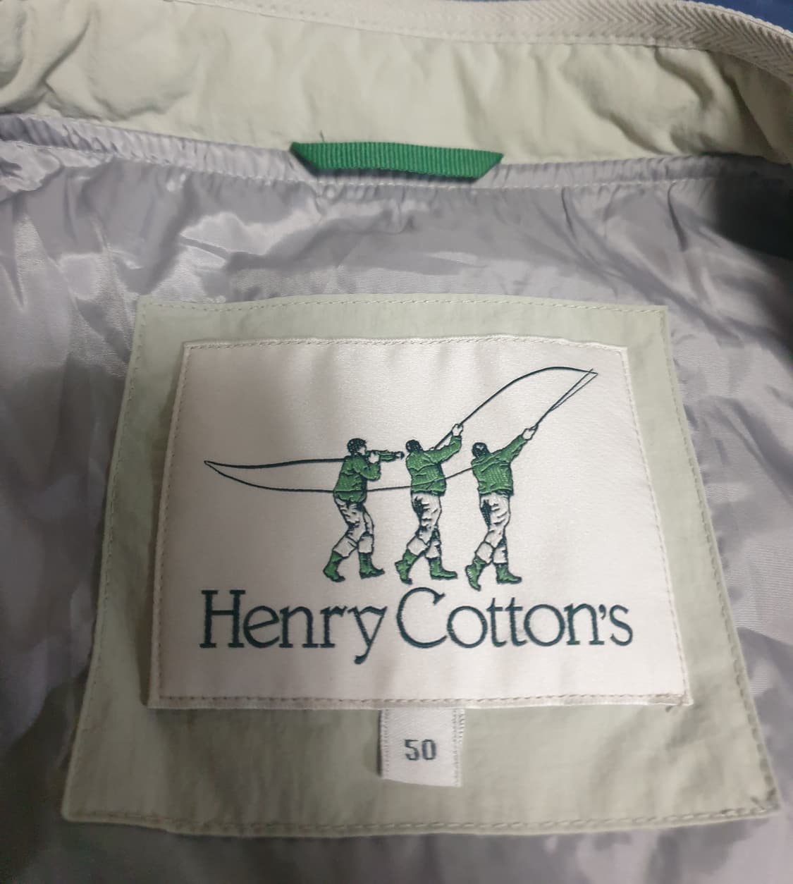 (단종매물) 헨리코튼 파일럿 코트 +내피패딩 카키 (105) 상품이미지9