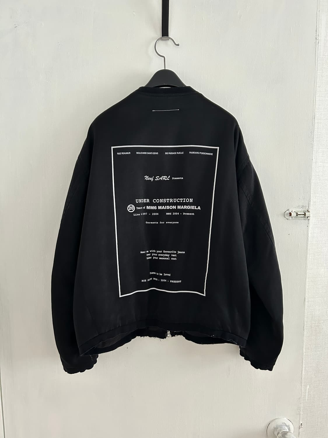 MM6 실크 범버 자켓 상품이미지2