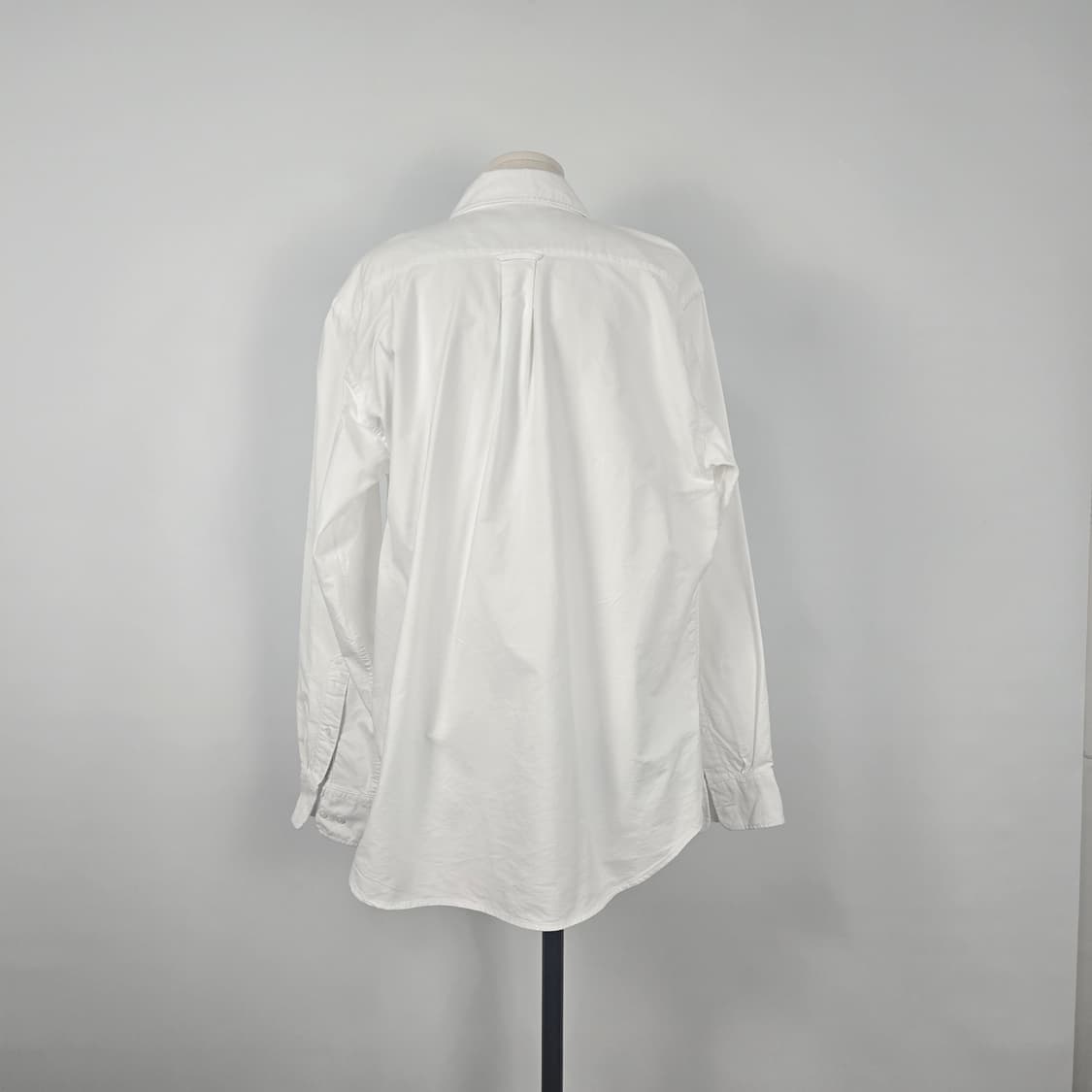 0180.아가타 화이트 스코티  자수 포인트 셔츠L 상품이미지2