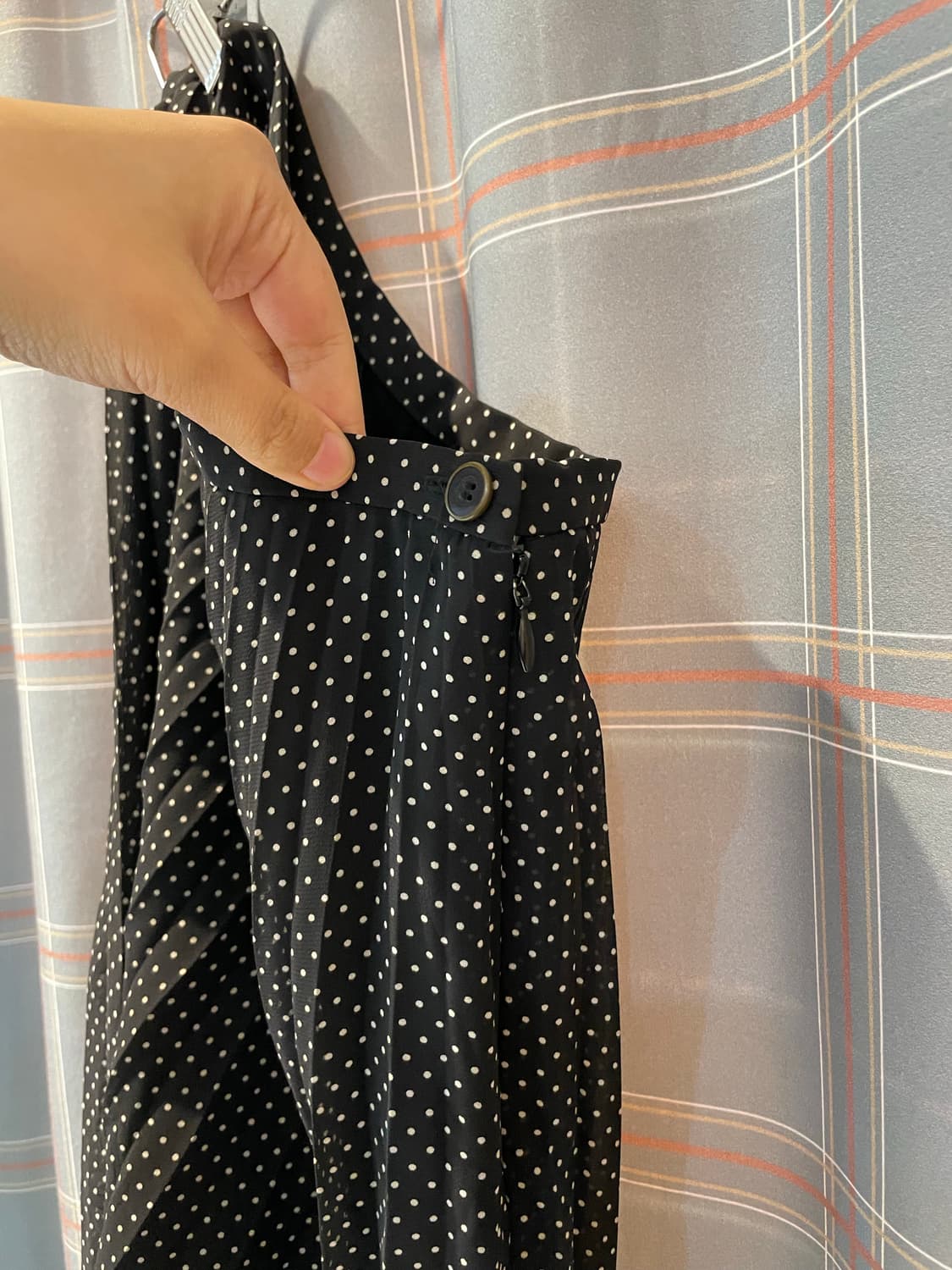 일본빈티지 밑단 레이어스커트 상품이미지4