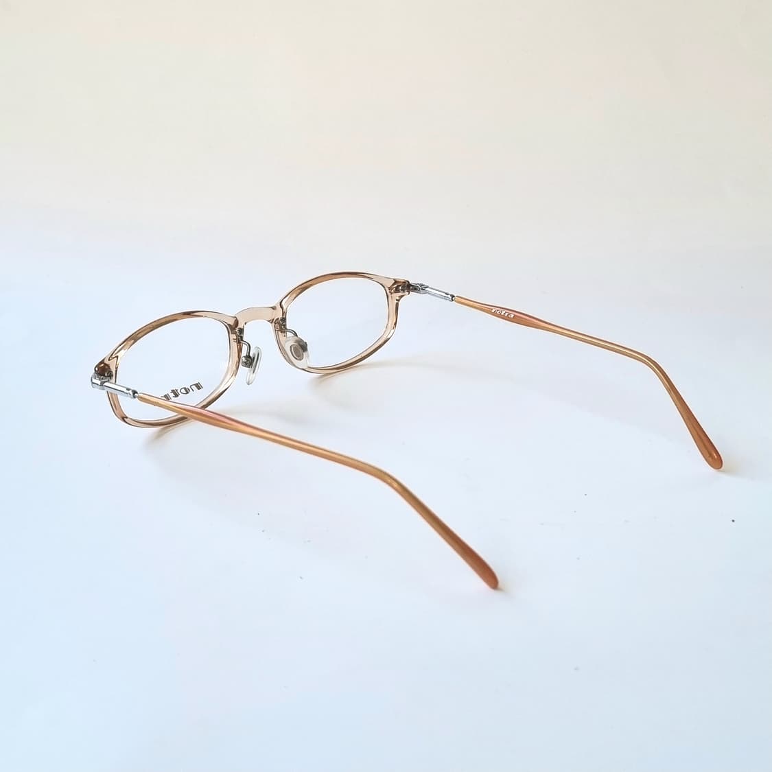 데드스탁 코받침 있는 뿔테 안경테  480 상품이미지6