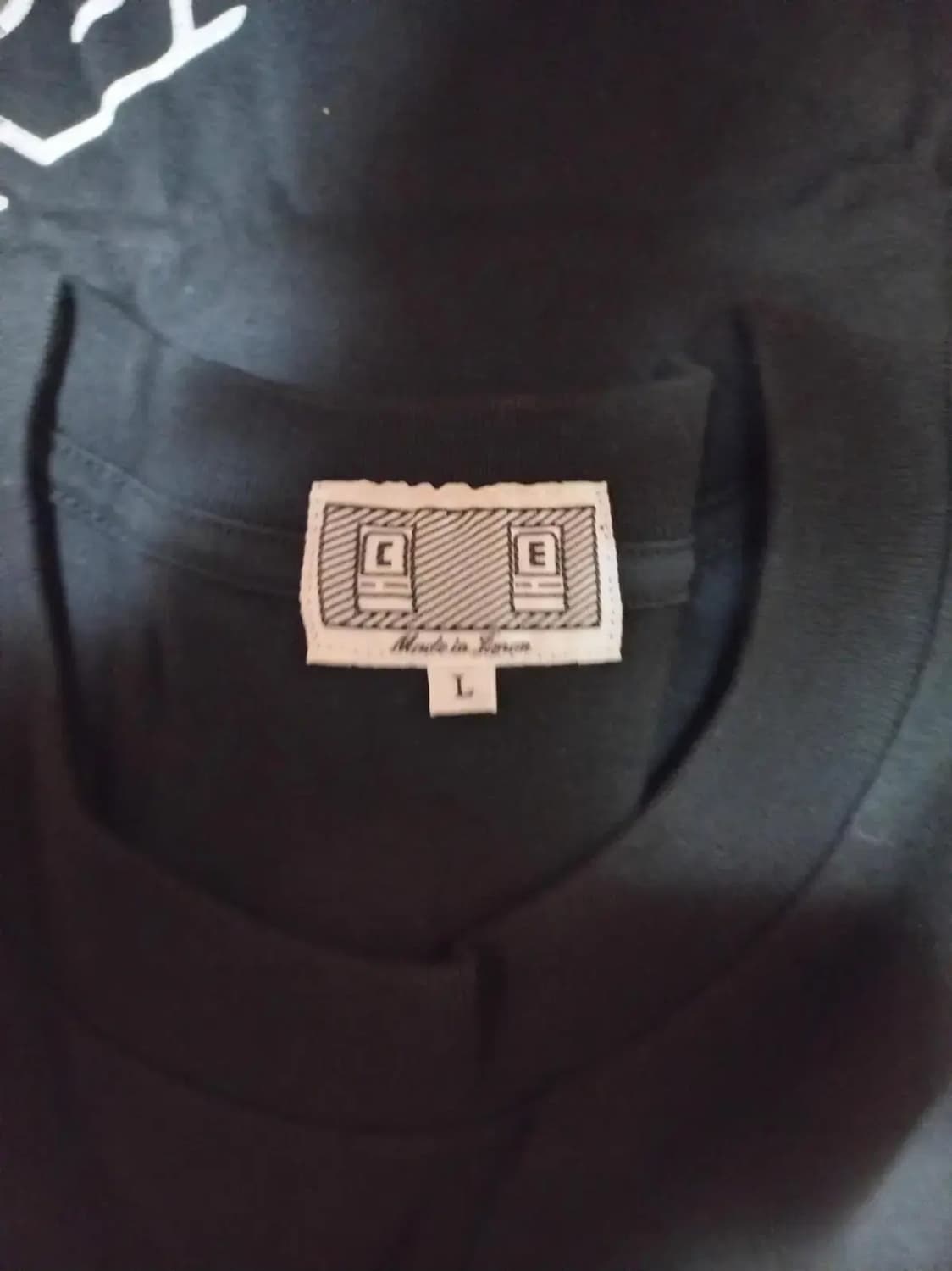 카브엠트 BACK VIEW 티셔츠 블랙 상품이미지7