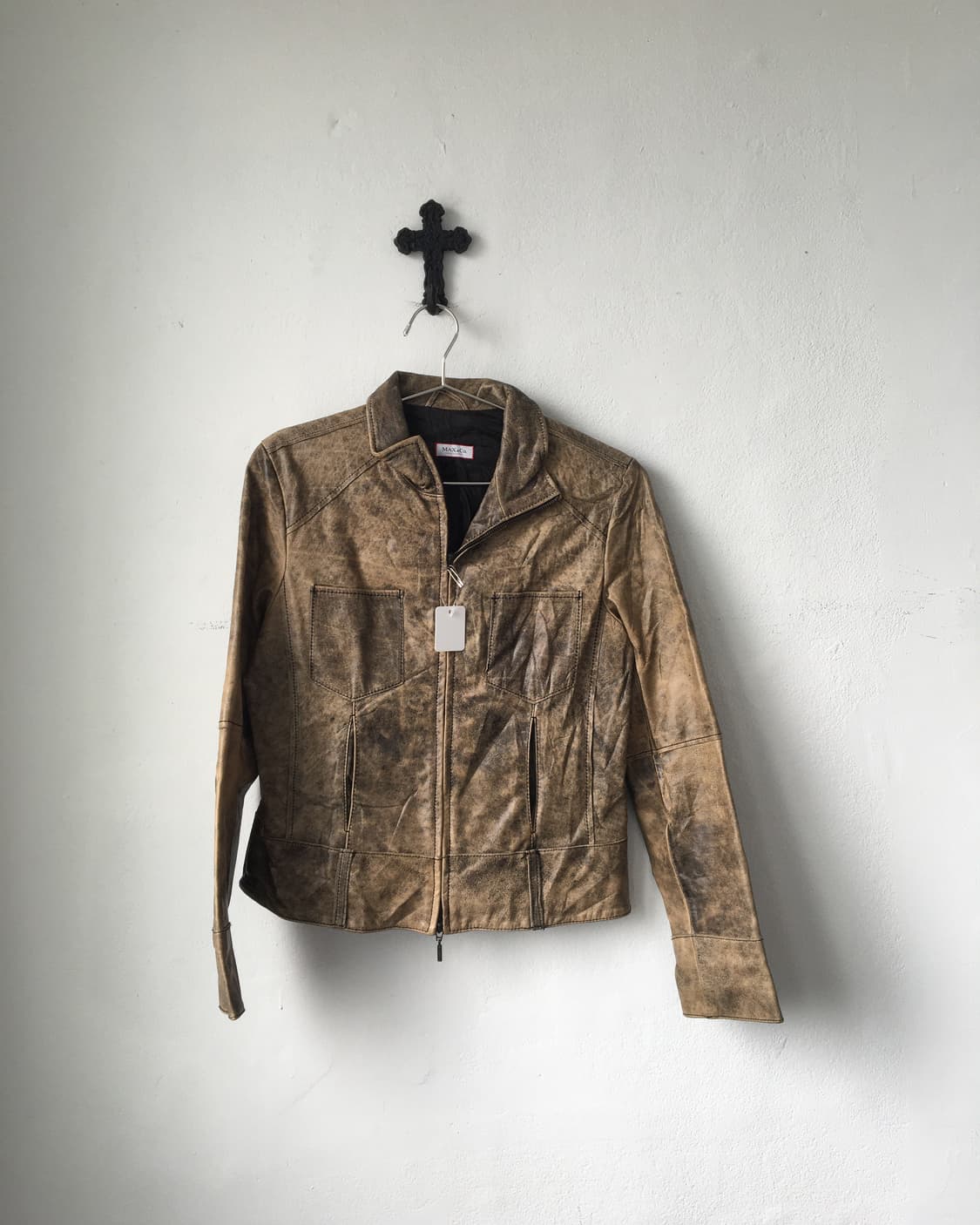 Max & co cow leather jacket 상품이미지2