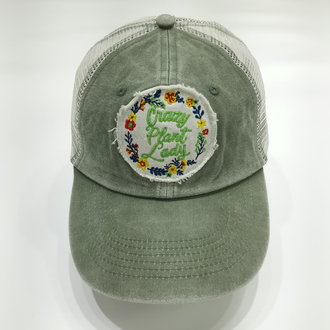 Market & Layne Floral 패치 메쉬 트러커캡 P1335 상품이미지3