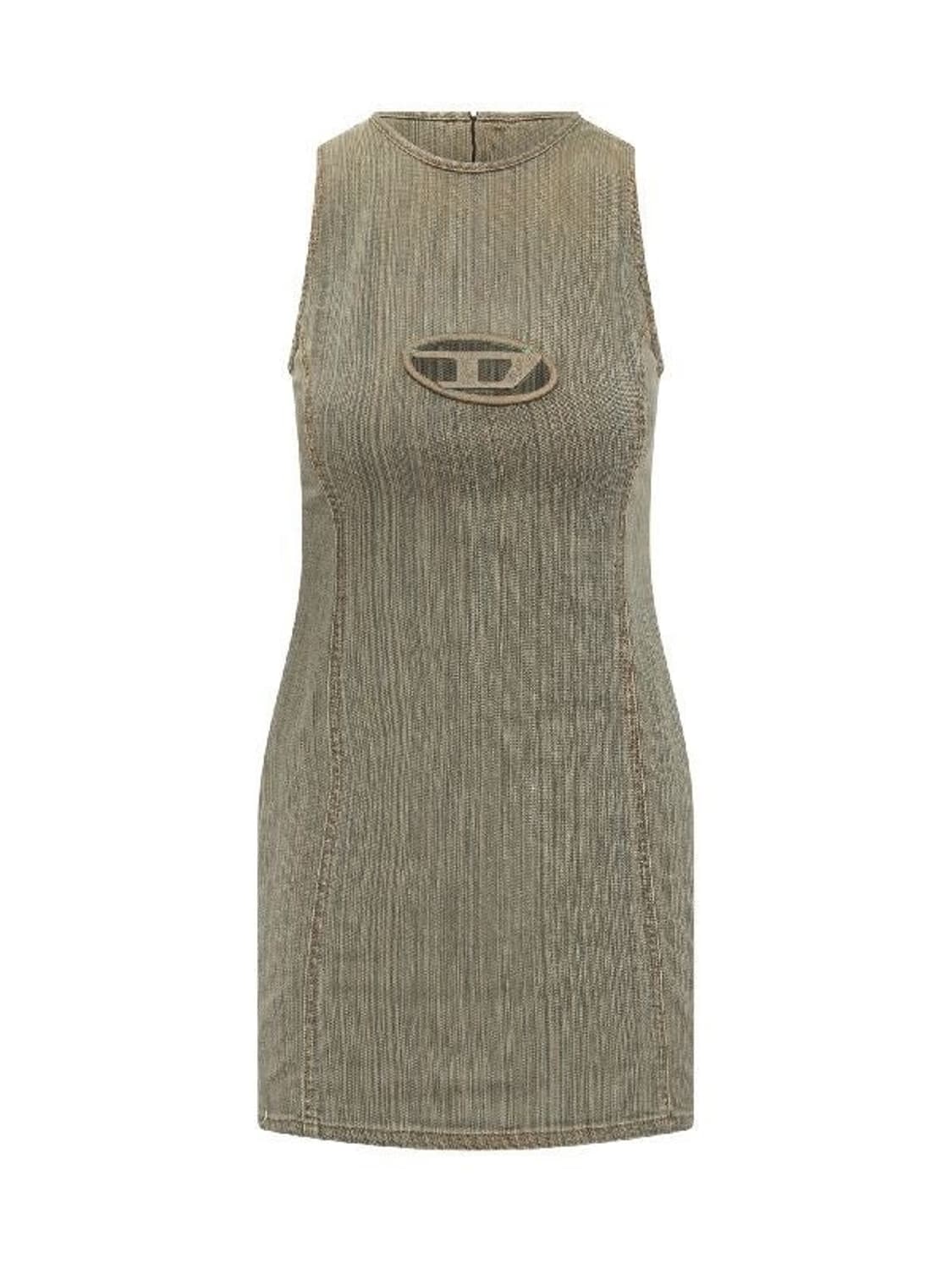 디젤 컷아웃 데님 원피스 상품이미지1