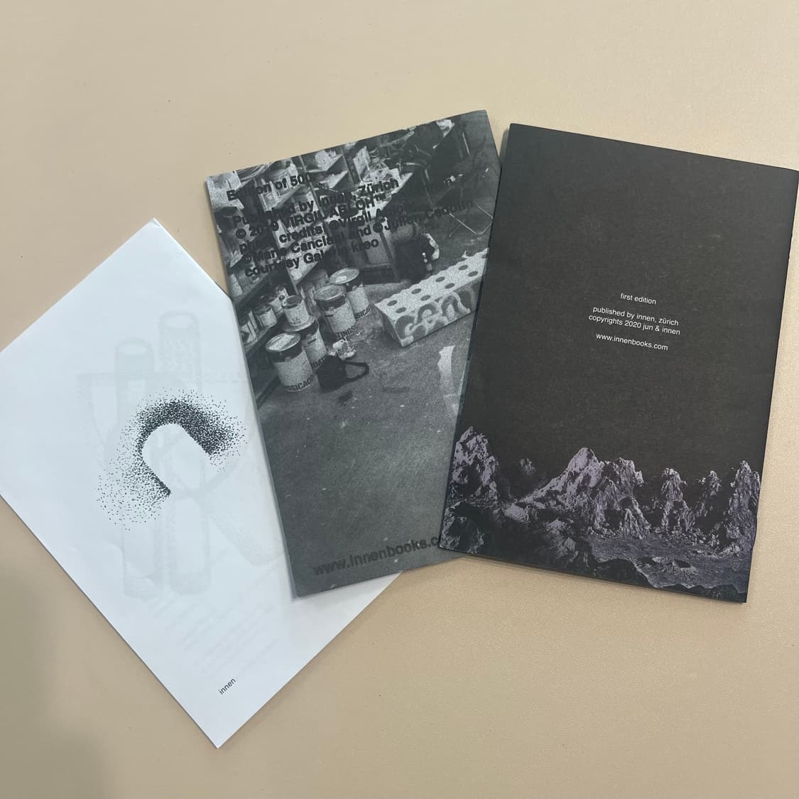 Innen zines 아트 단행본 3권 일괄 상품이미지5